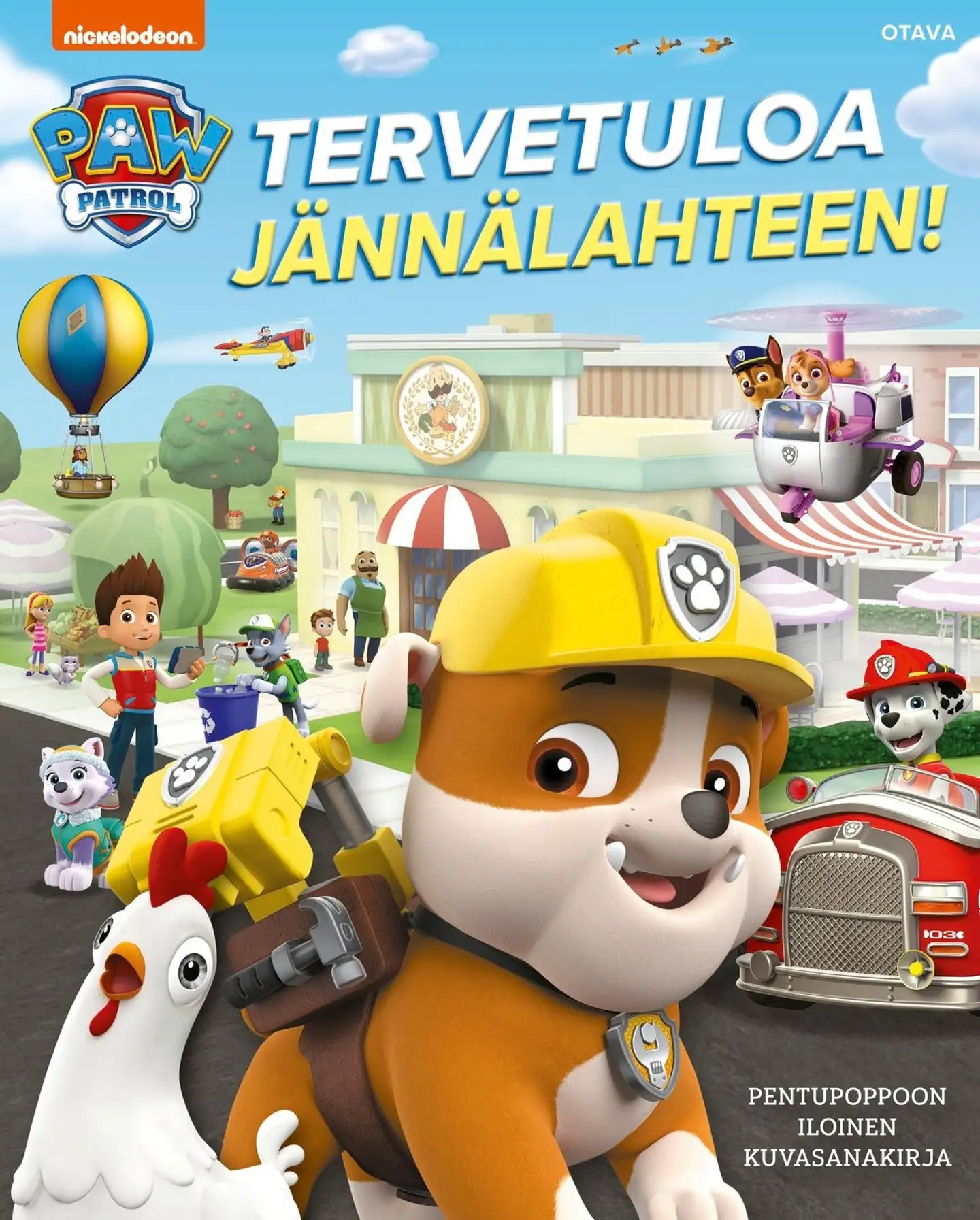 Ryhmä Hau Tervetuloa Jännälahteen! - Pentupoppoon iloinen kuvasanakirja