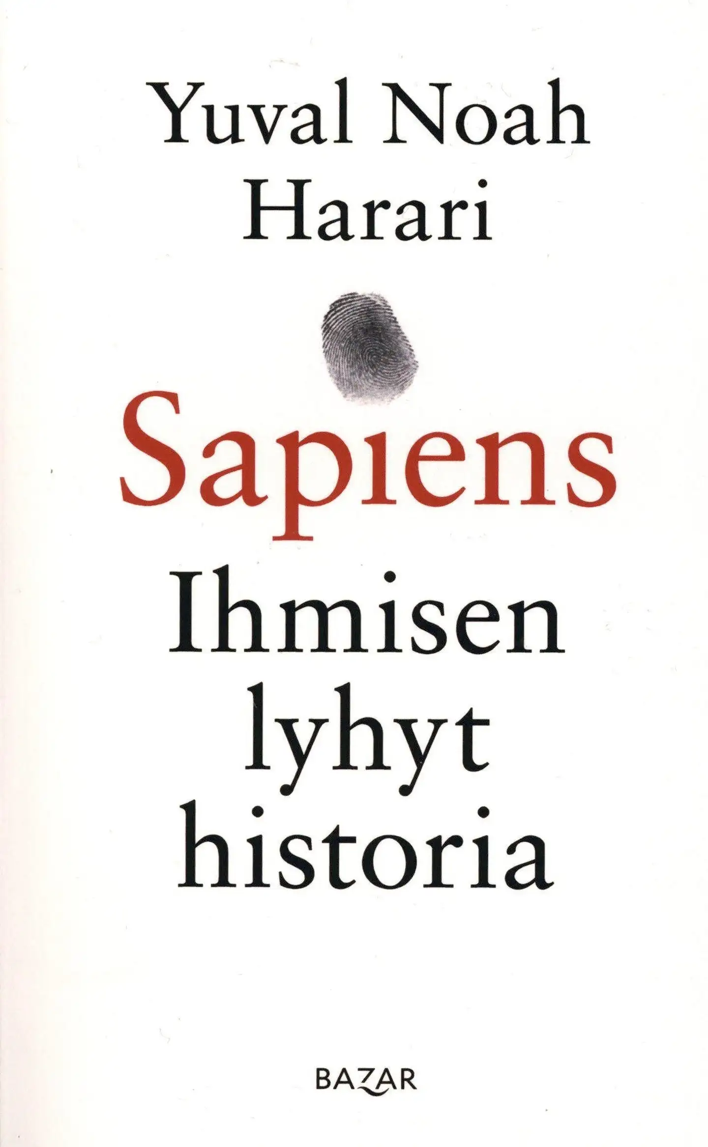 Harari, Sapiens - Ihmisen lyhyt historia