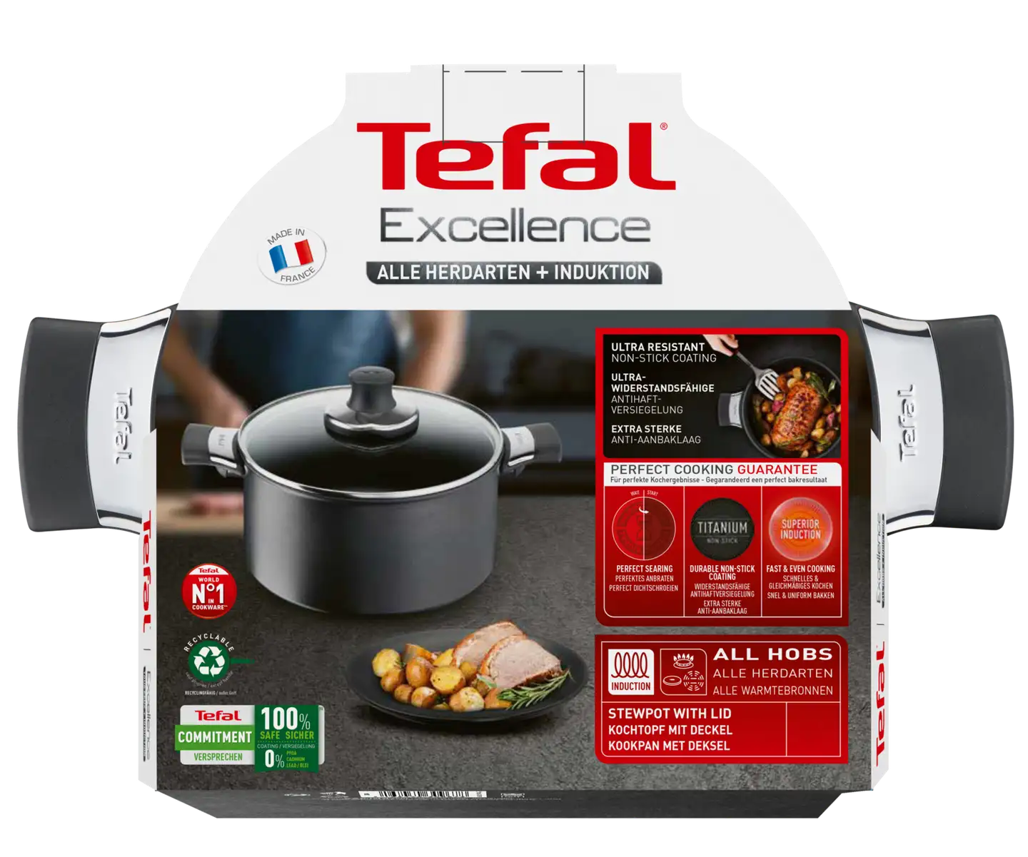 Tefal Excellence kattila 5,2 l - 5