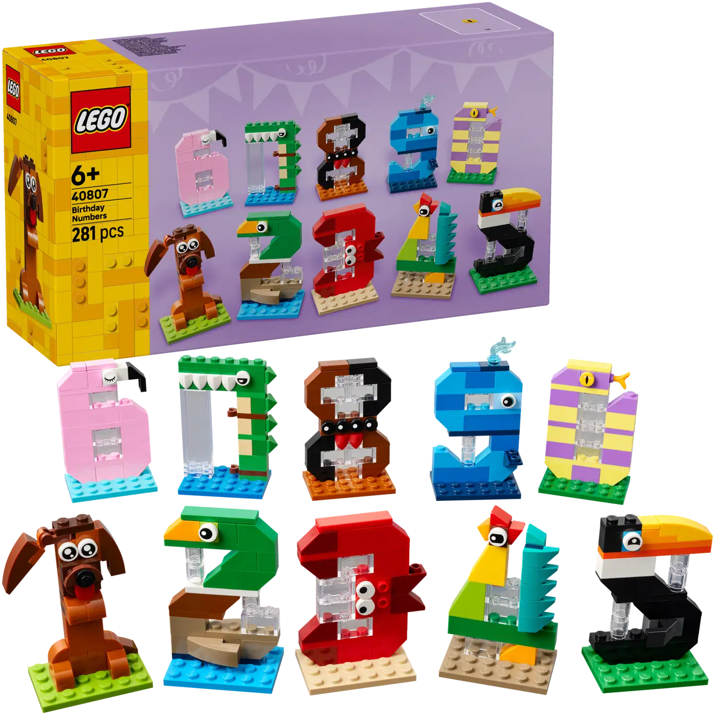 LEGO® Seasons and Occasions 40807 Synttärinumerot - 1