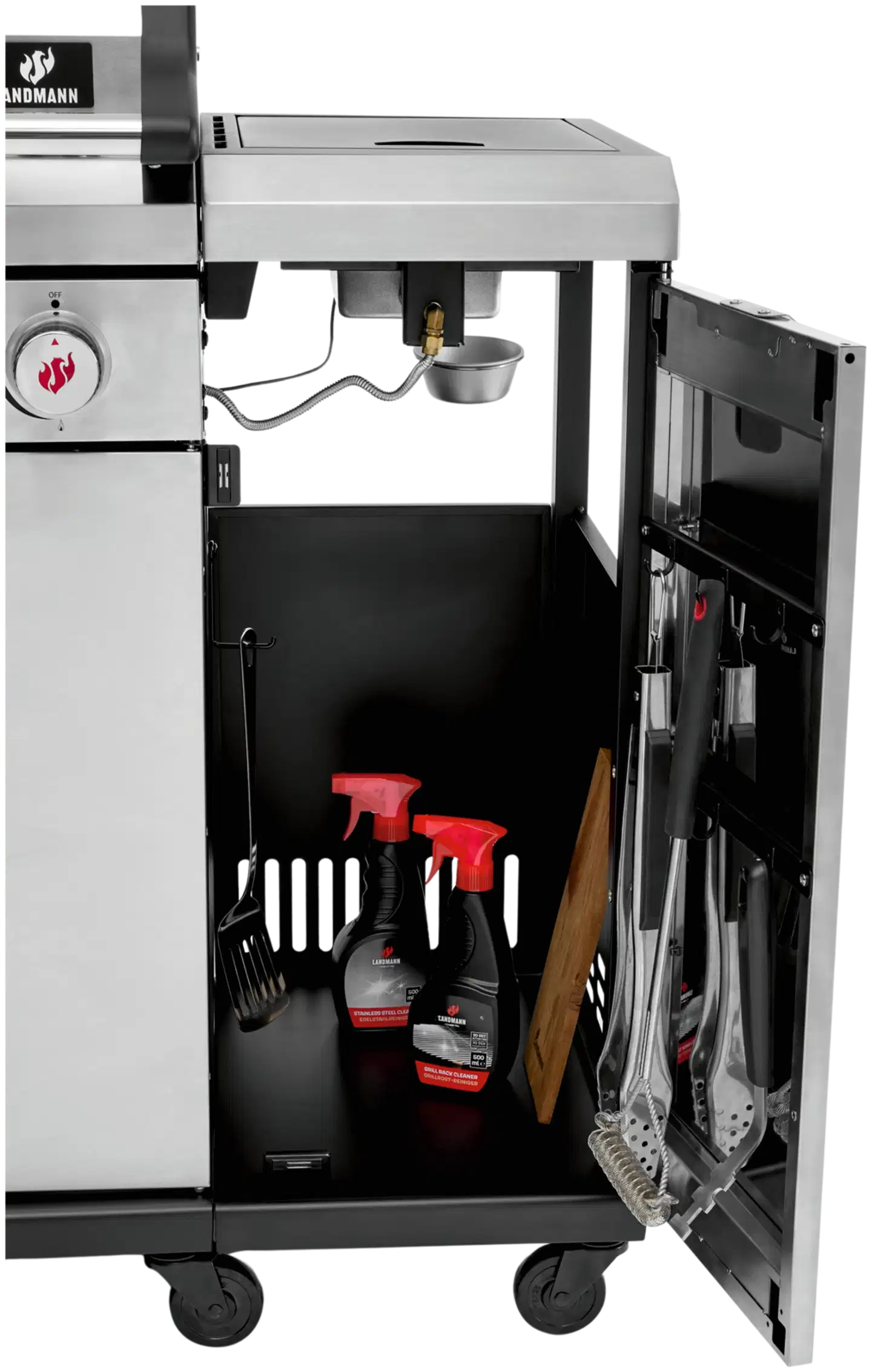 Landmann Outdoor keittiö MaxX 6.1 Stainless steel - 11