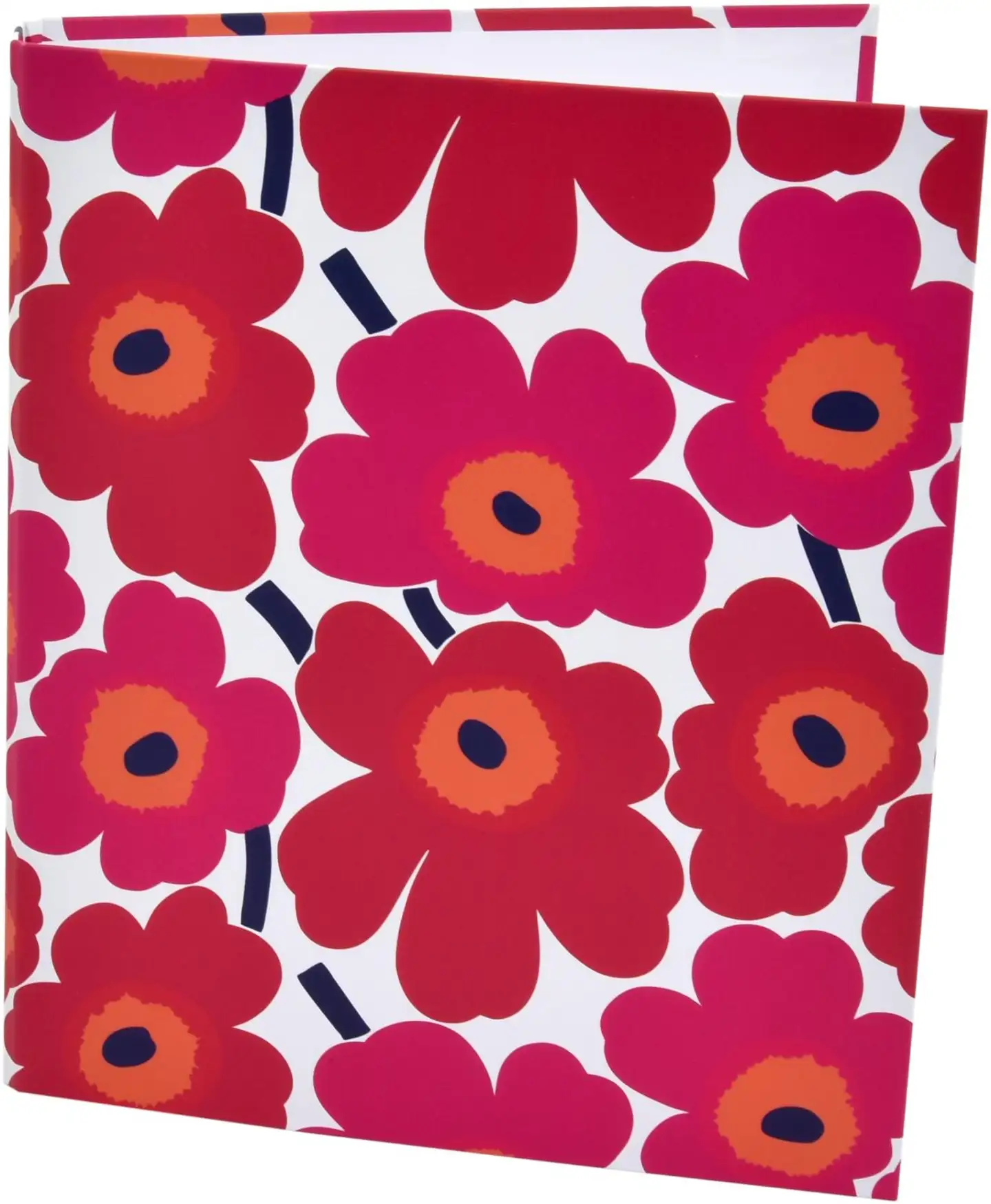 Karto Marimekko rengaskansio A4/3cm Unikko punainen