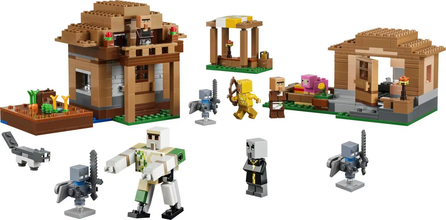LEGO® Minecraft 21596 Hyökkäys kutsuilijakylään - 2