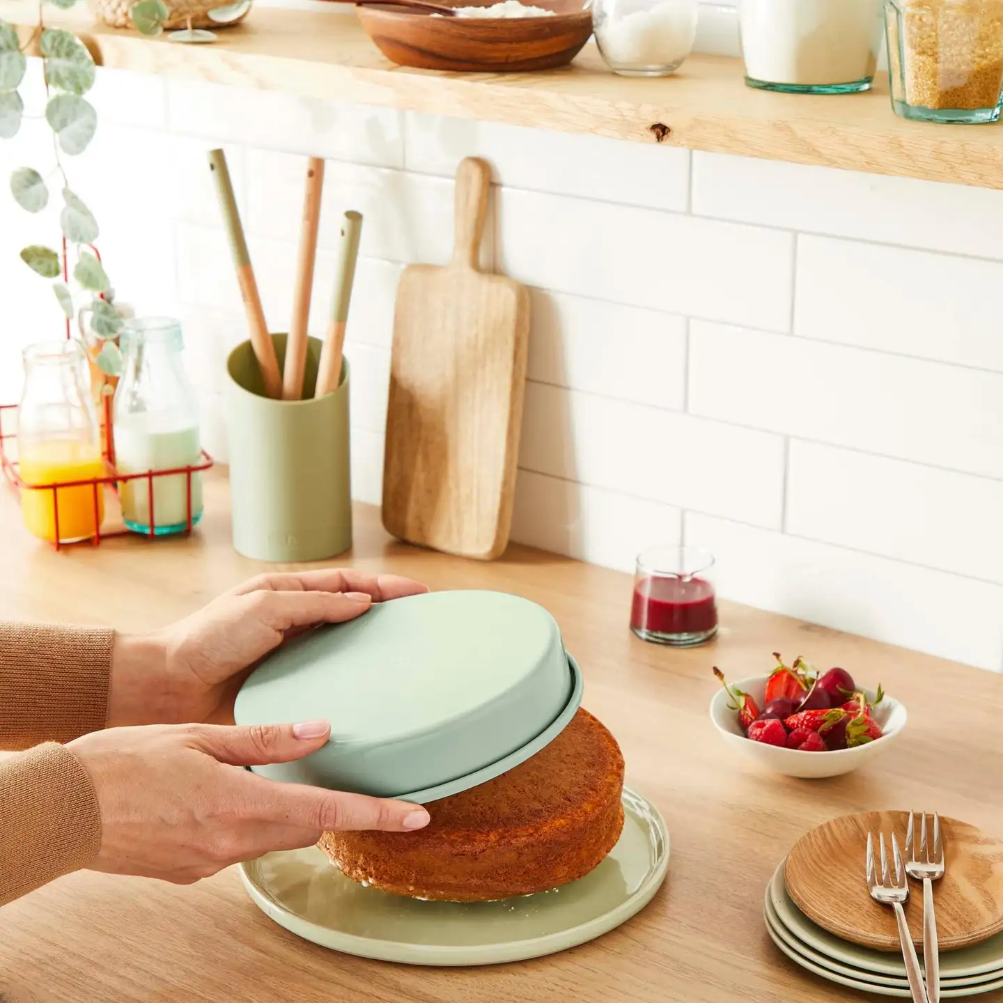Tefal Ceramik pyöreä kakkuvuoka 17 cm J1756004 - 12