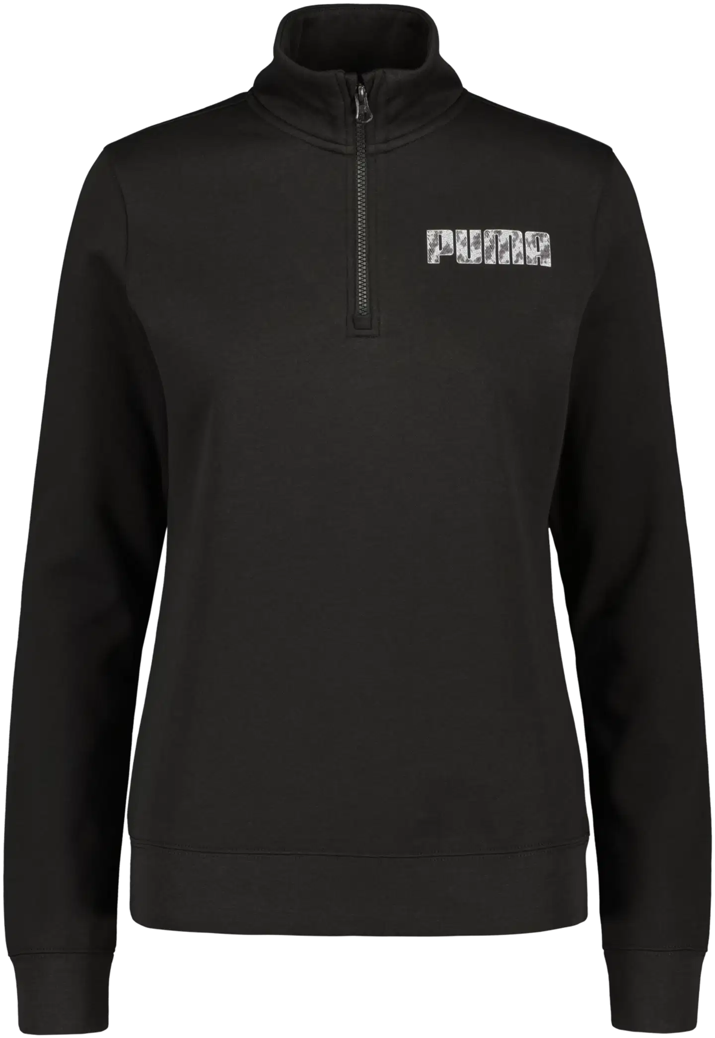 Puma naisten collegepaita Logo Half-Zip - PUMA Black - 1