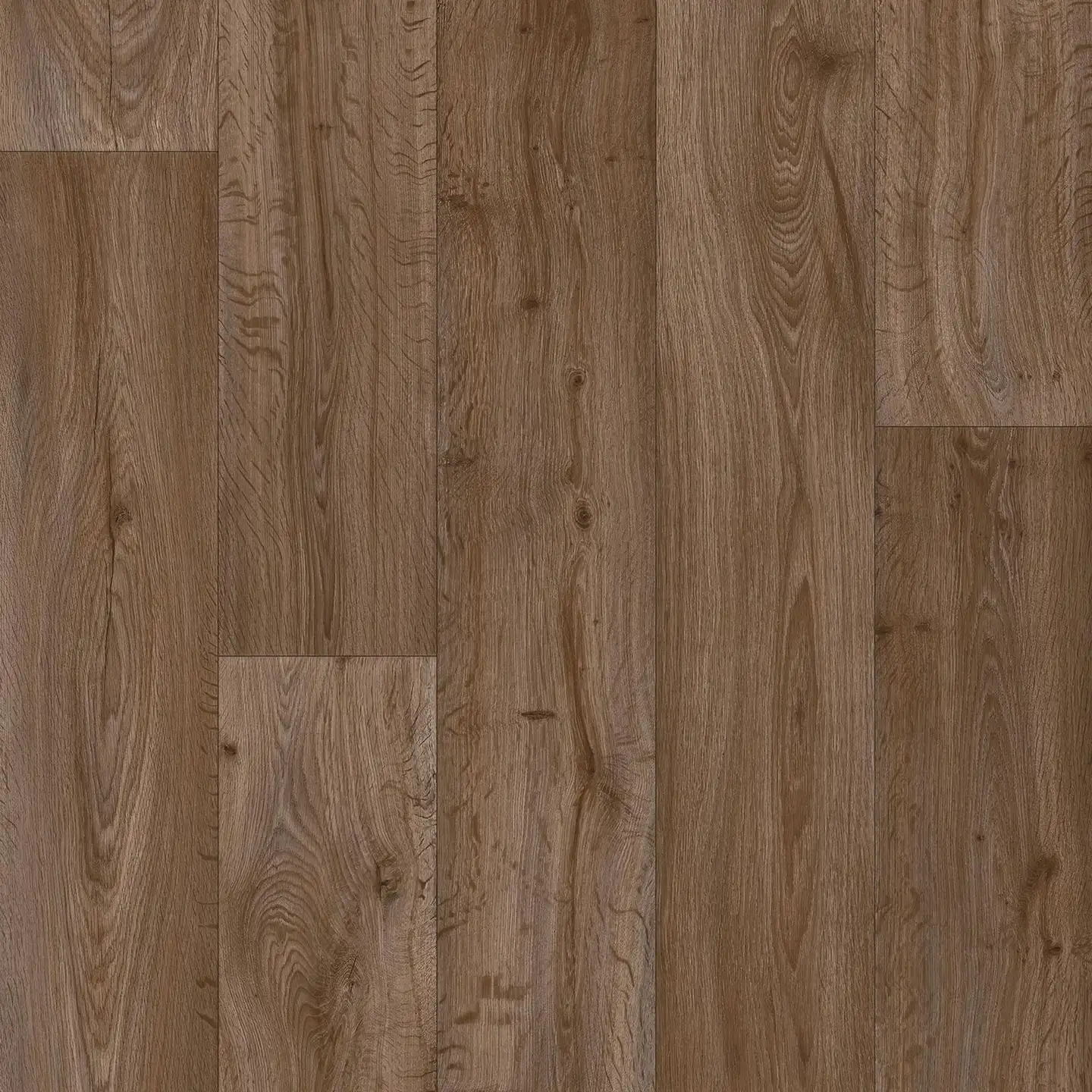 Tarkett vinyylimatto Iconik Texstyle-Fumed Oak-Medium Brown leveys 3 m