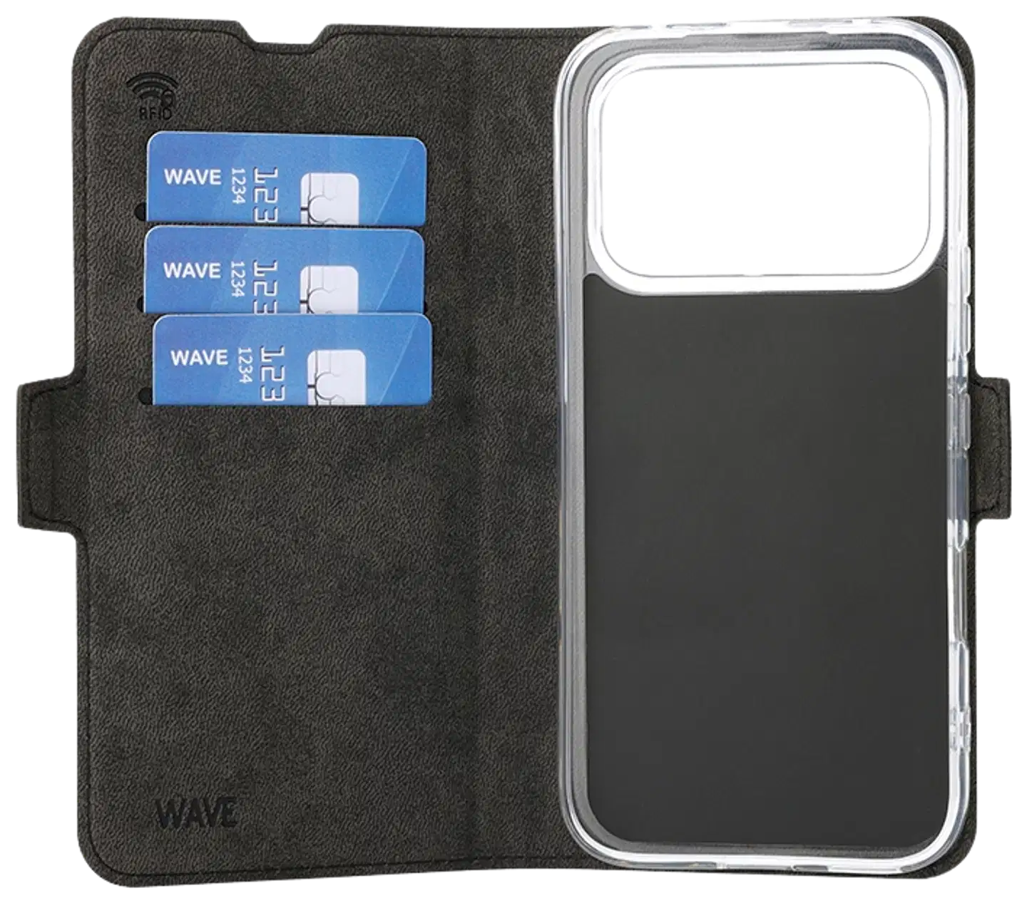 Wave Book Case, Honor 600/Honor 600 Pro, musta - 3