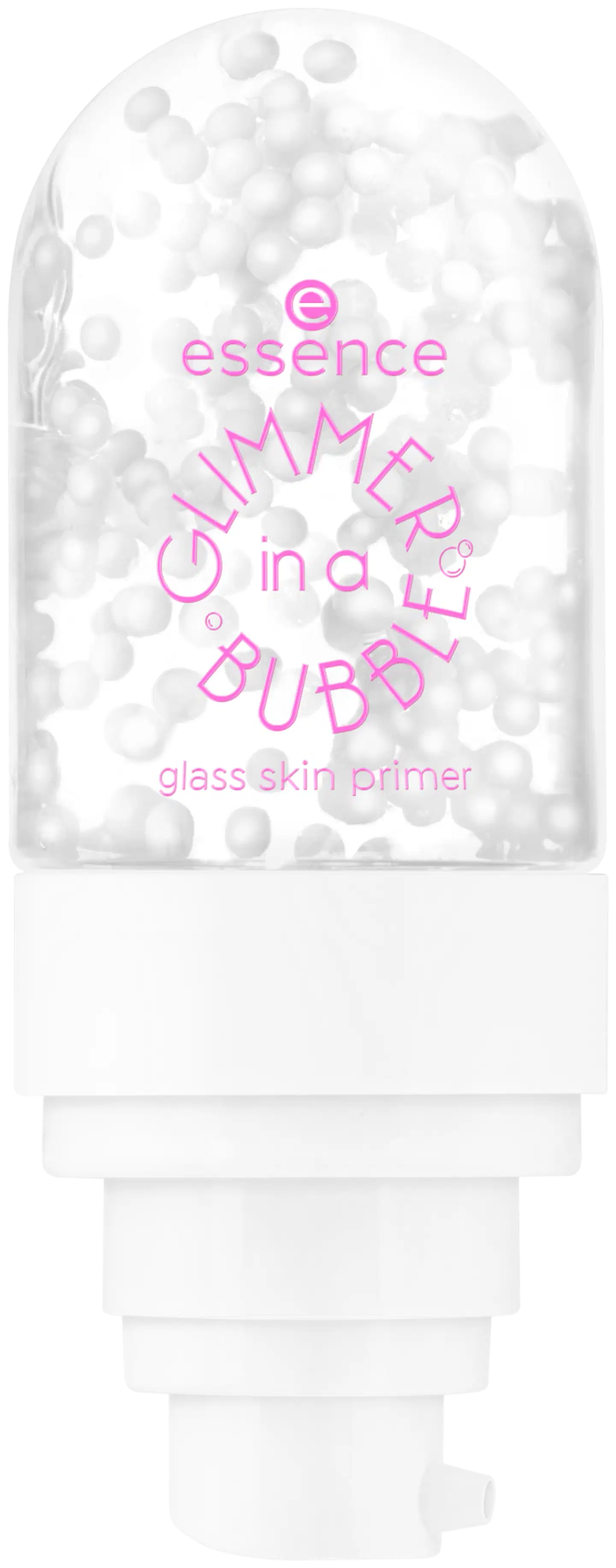 essence GLIMMER IN A BUBBLE glass skin primer 01 Bubble Glaze 35 ml - 2