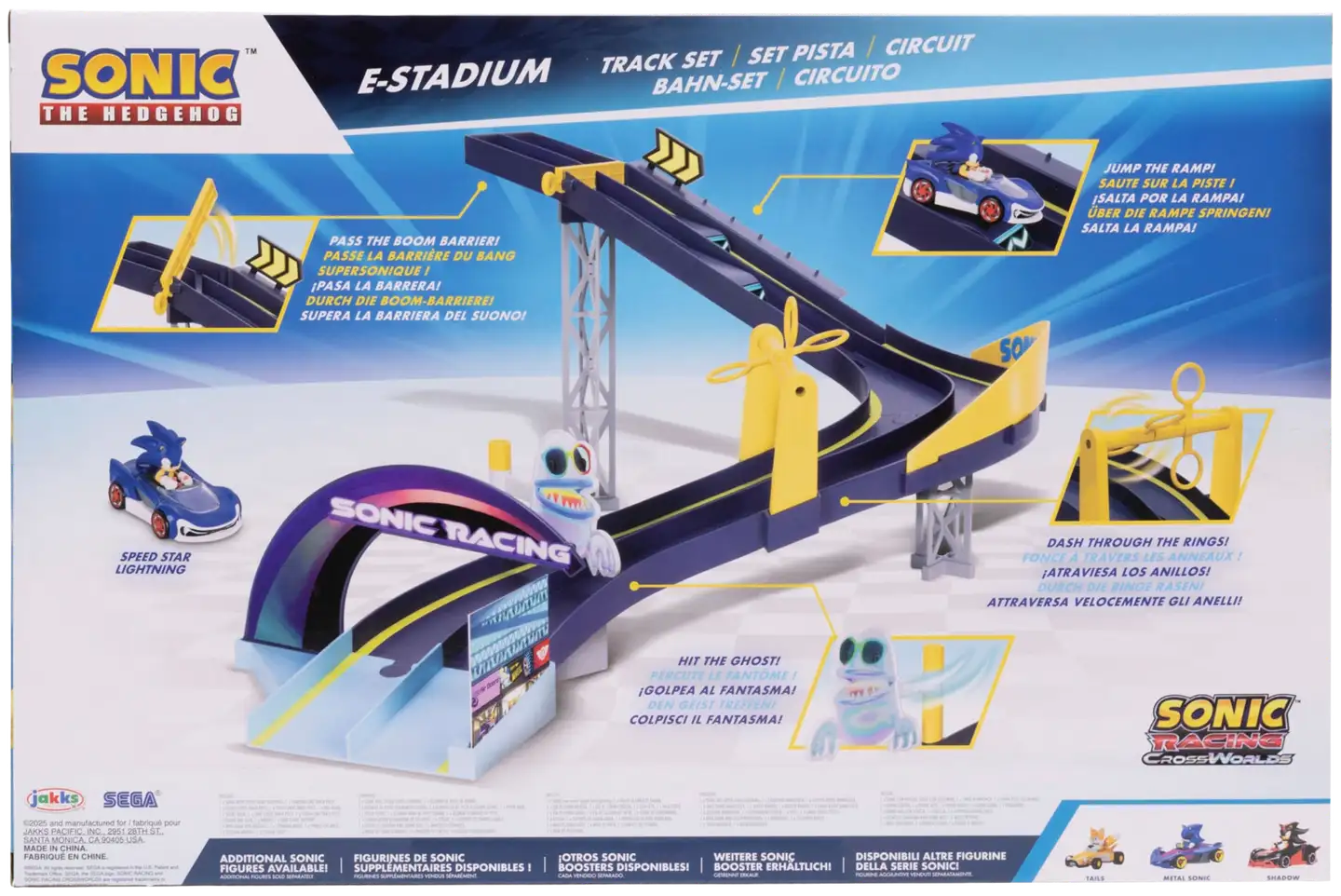Sonic e-stadium ratasarja 1:64 die cast - 7