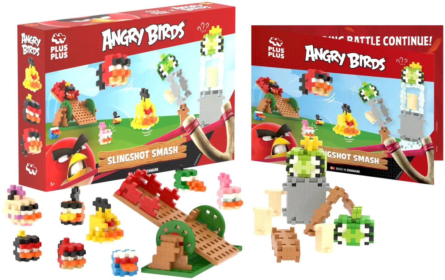 Plus-Plus Angry birds katabultti peli - 2