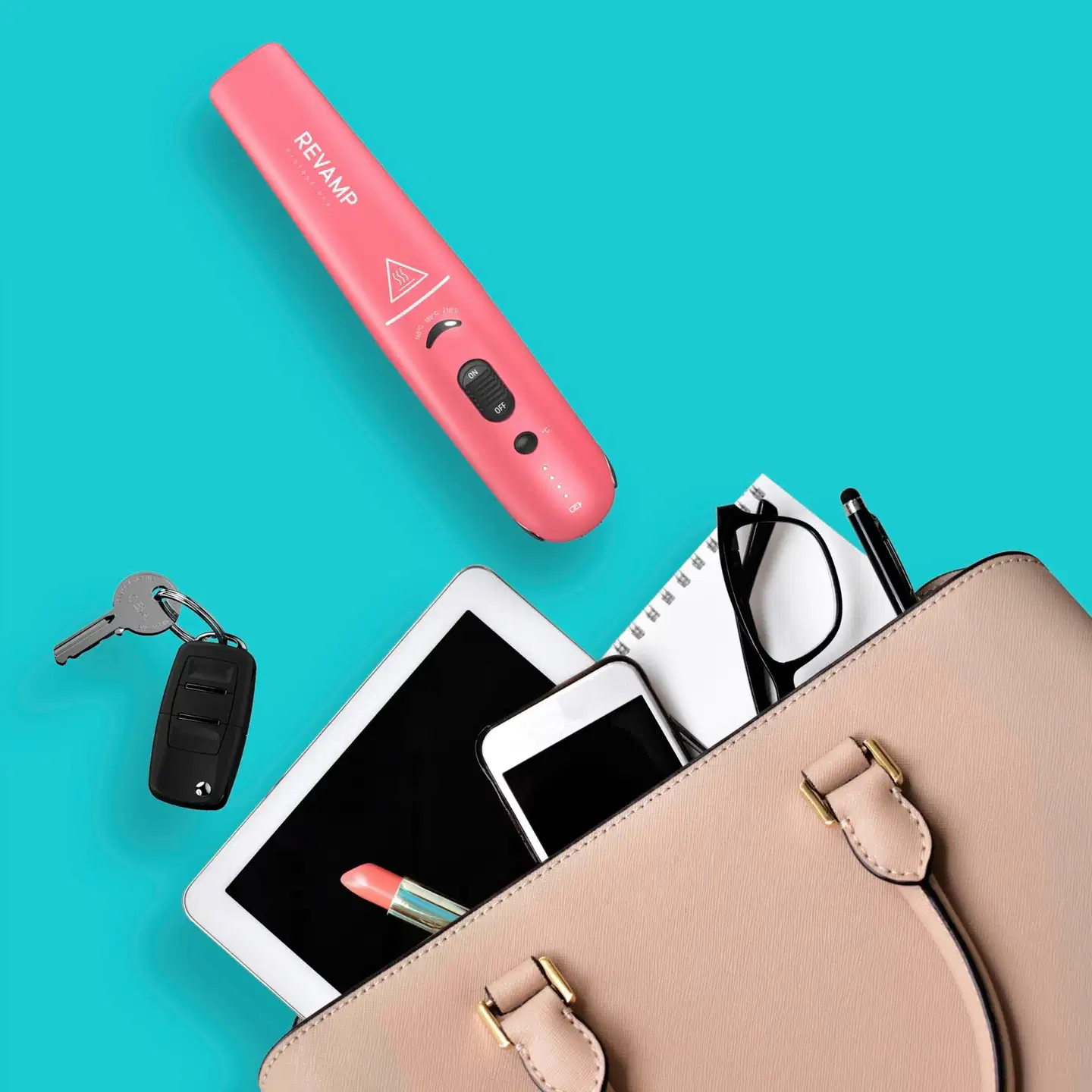 Revamp Liberate langaton suoristusrauta, pinkki (ST-1700PK-EB) - 9