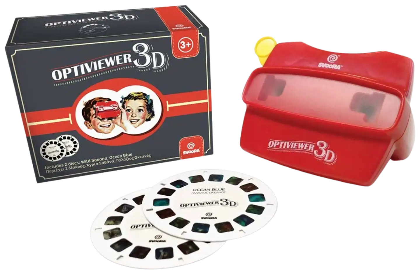 Svoora 3D katselulaite ja kuvakiekot - 2