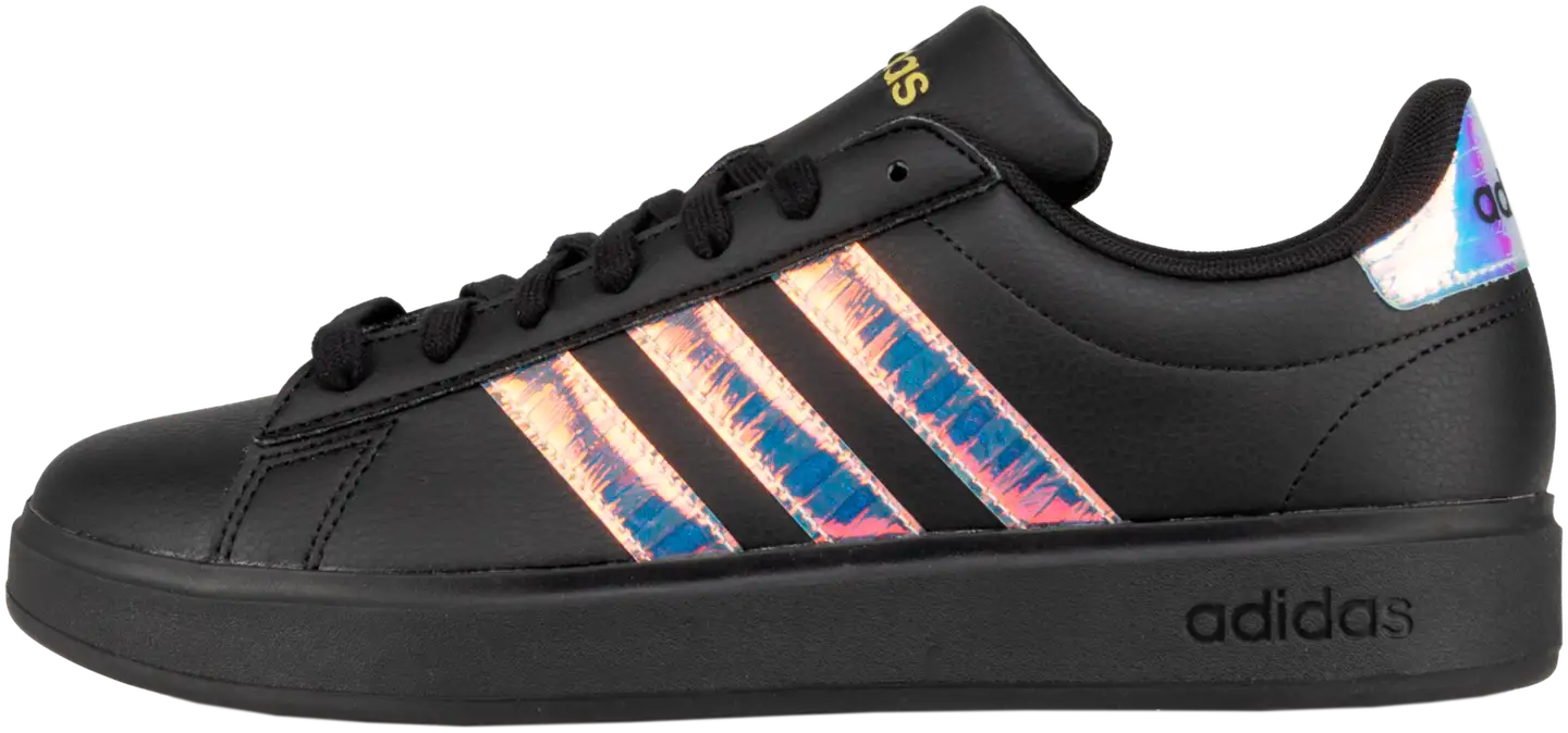 adidas naisten tennarit Grand Court 2.0 - black/black/ gold met - 2