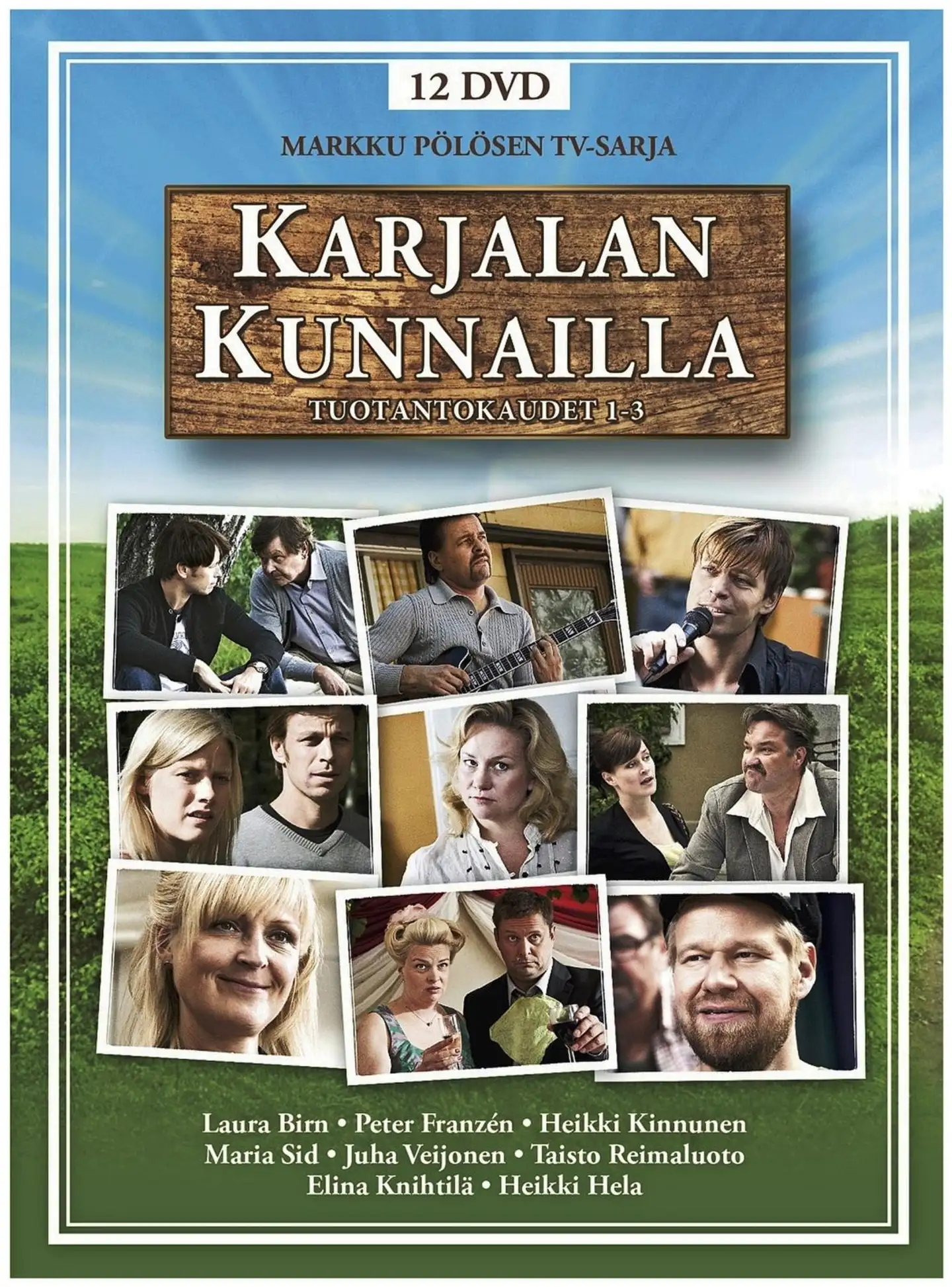 Karjalan Kunnailla 1-3 tuotantokaudet DVD