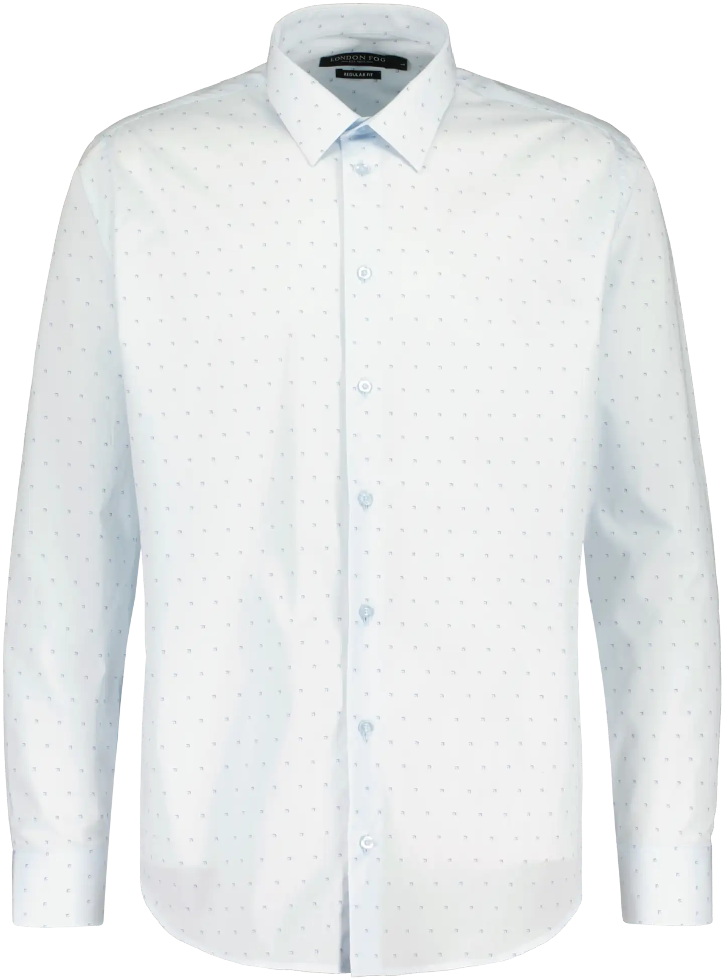 London Fog miesten kauluspaita RF Square AOP - Blue - 1
