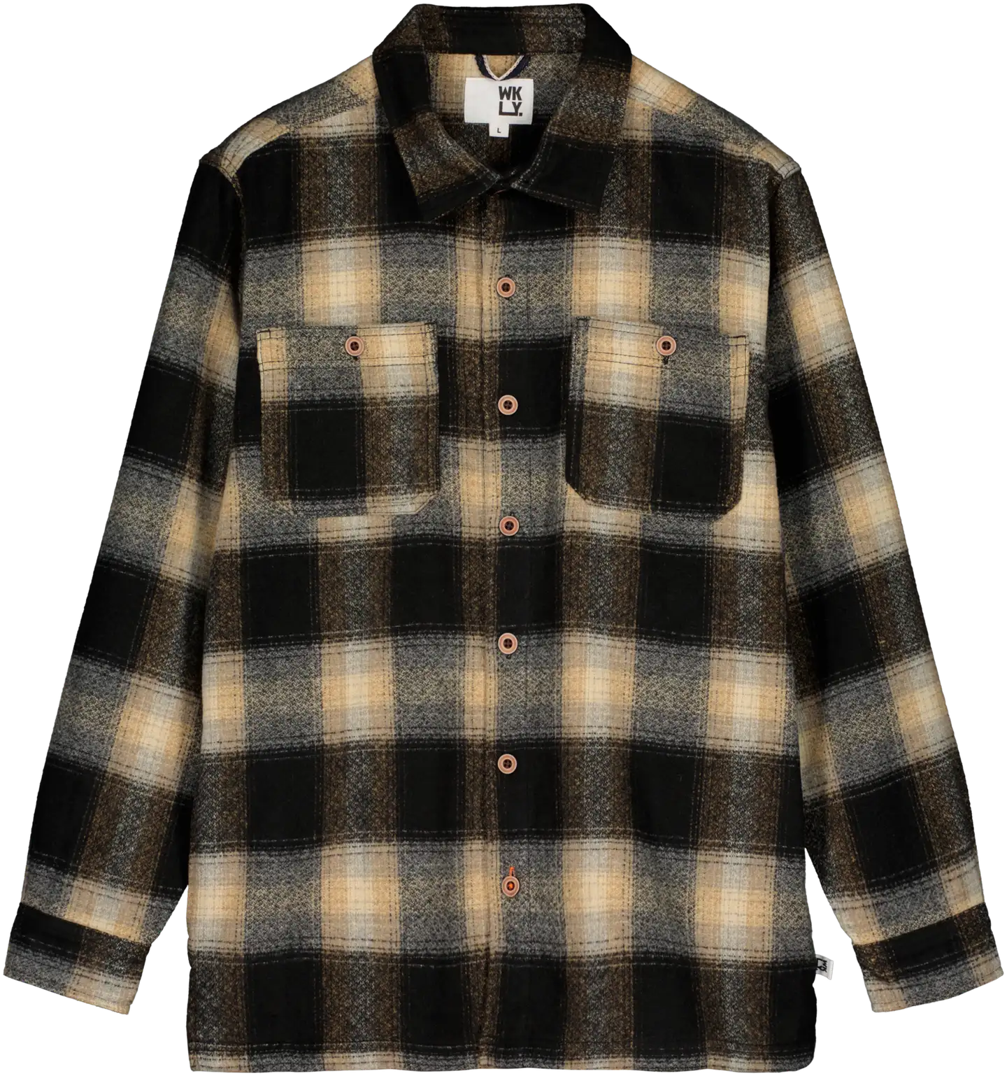 WKLY. miesten ruudullinen paitatakki 194W312522 - Multicolor check - 1