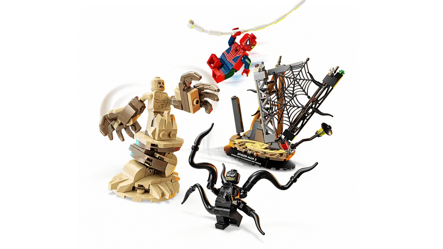 LEGO® Super Heroes Marvel 76334 Eeppinen taistelu: Spider-Man vastaan Sandman - 10