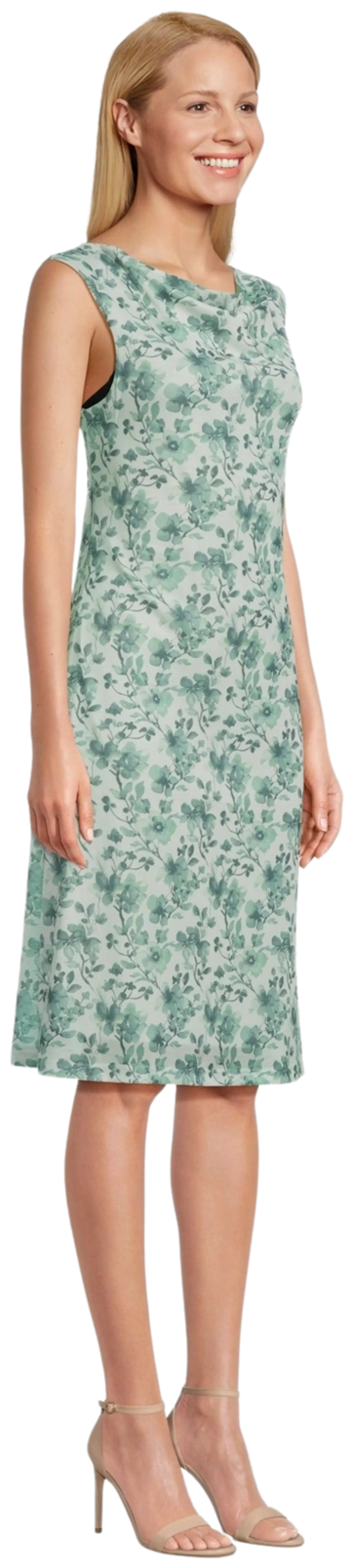 House naisten juhlamekko mesh 218H261731 - Pink AOP - 4