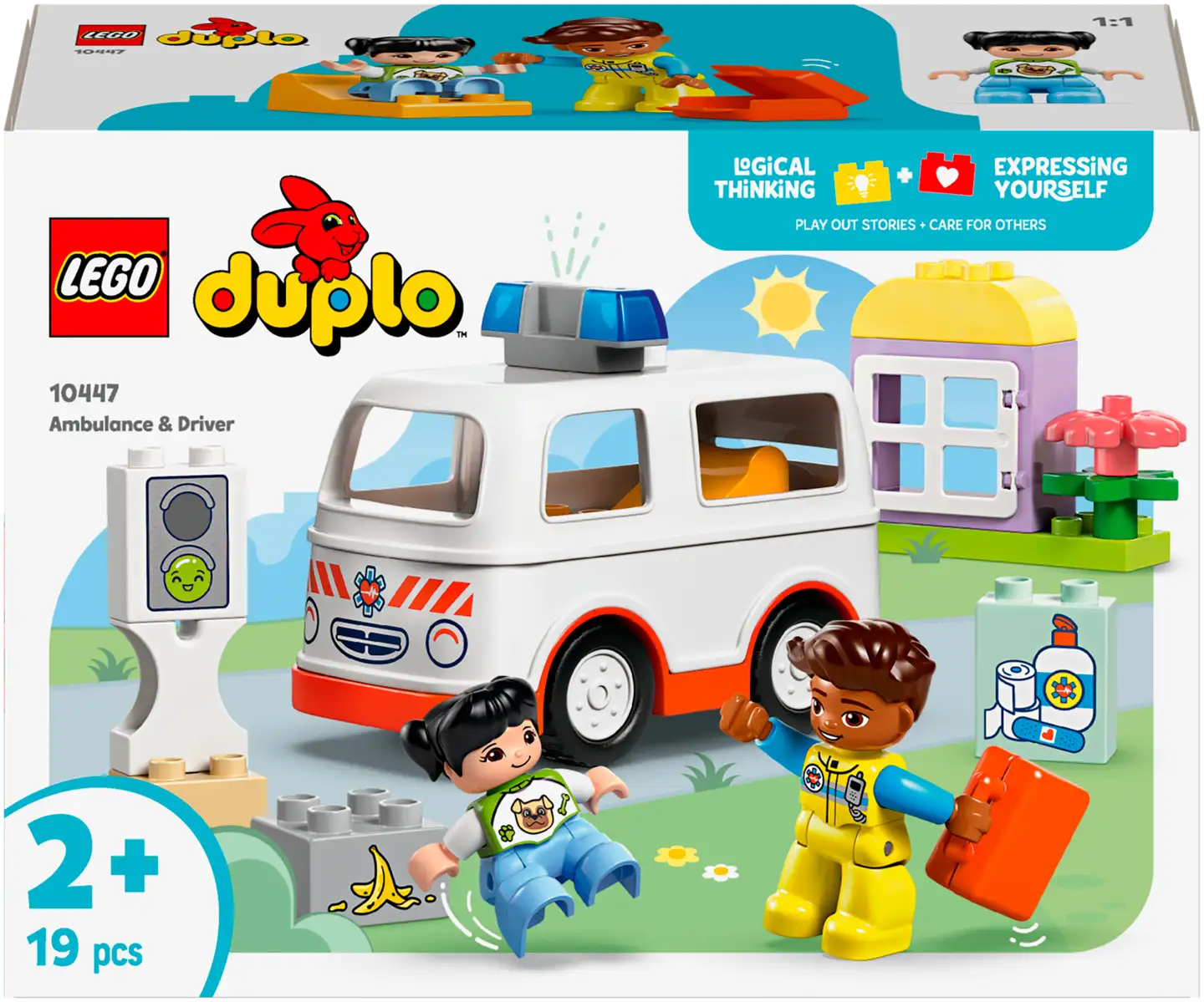 LEGO® DUPLO Town 10447 Ambulanssi ja kuljettaja - 2