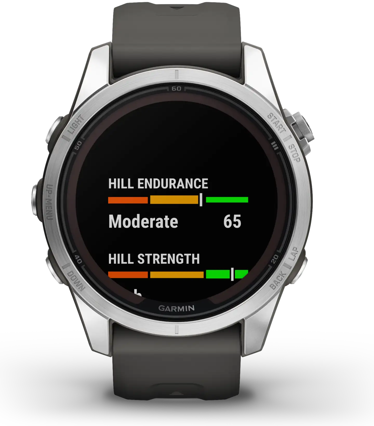 Garmin Fenix 7s Pro Solar urheilukello, harmaa - 8