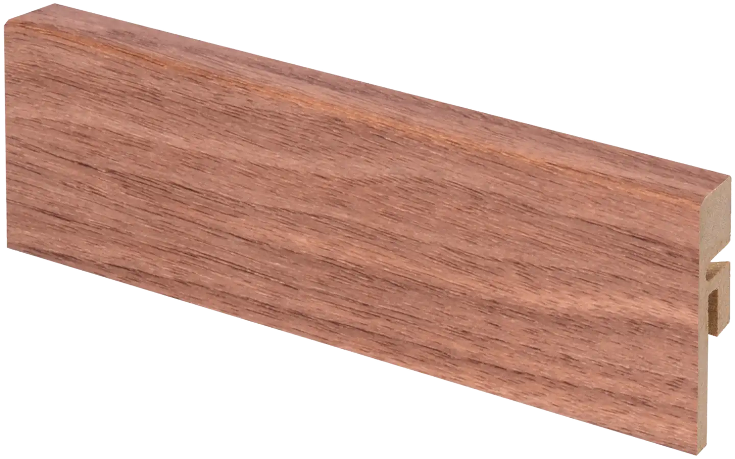 Jalkalista PKT Päättymätön MDF R2 12x42x1050 Lam Exquisite Pähkinä 10kpl/pkt