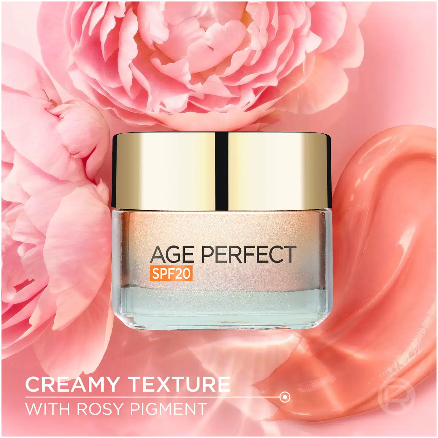L'Oréal Paris Age Perfect Rosy Glow päivävoide SPF20 normaalille iholle 50 ml - 4
