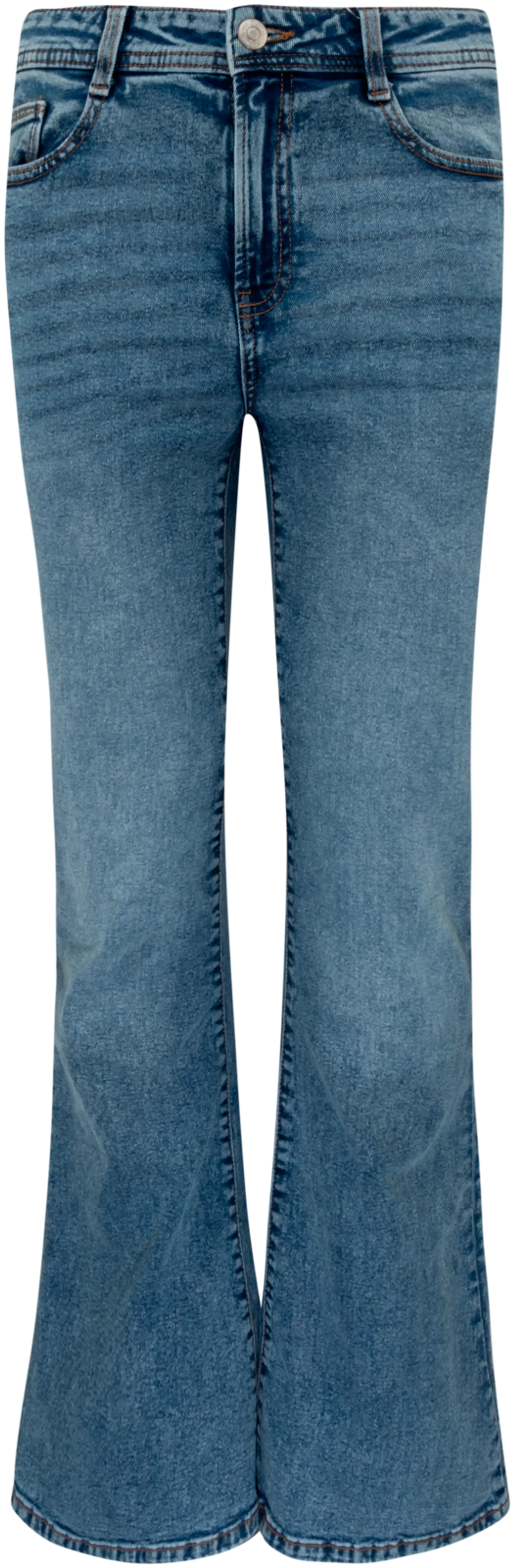 TEX naisten farkut Skinny flare I958463 - Navy - 1