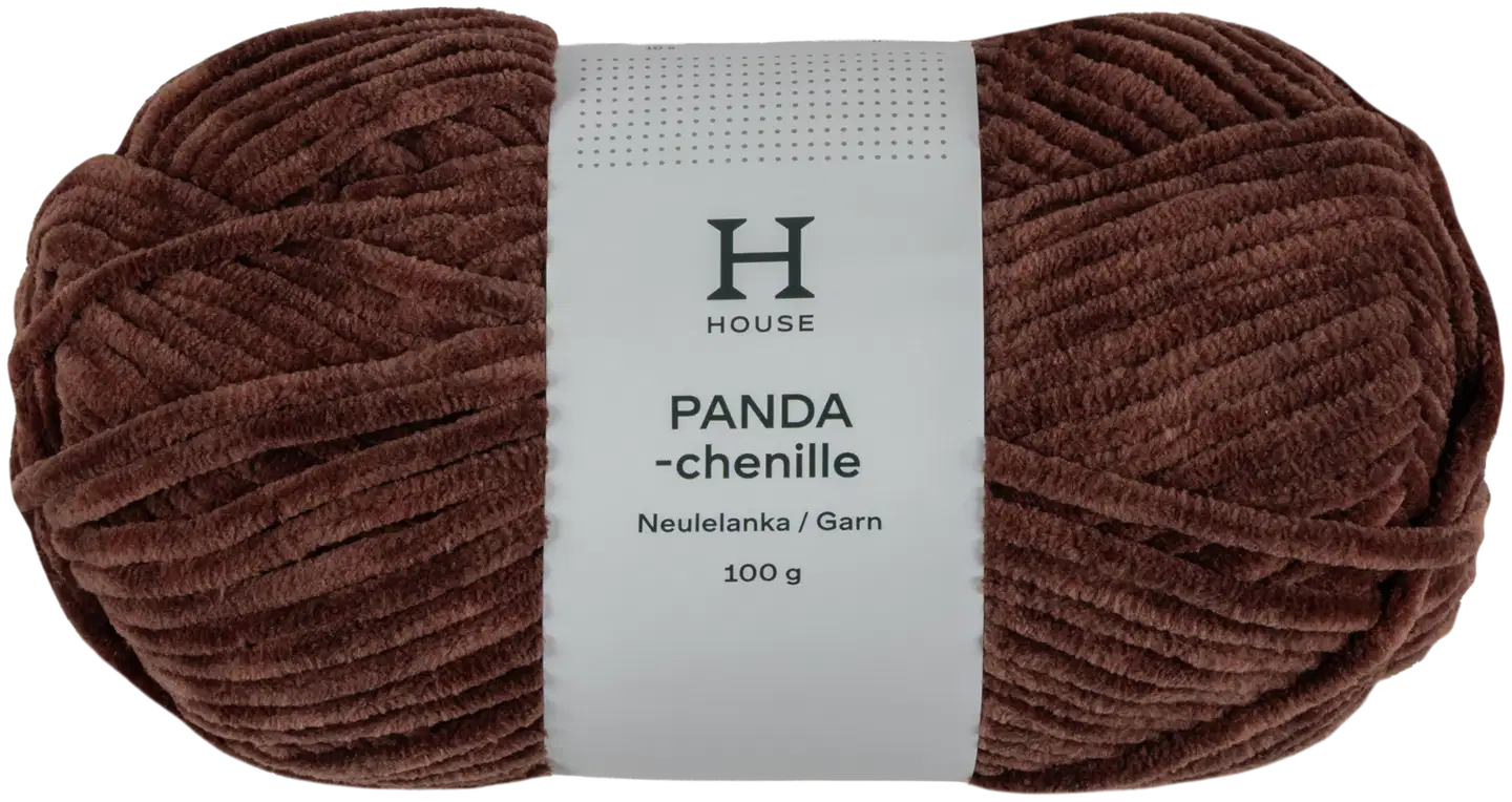 House lanka Panda chenille 100 g Brown 6552