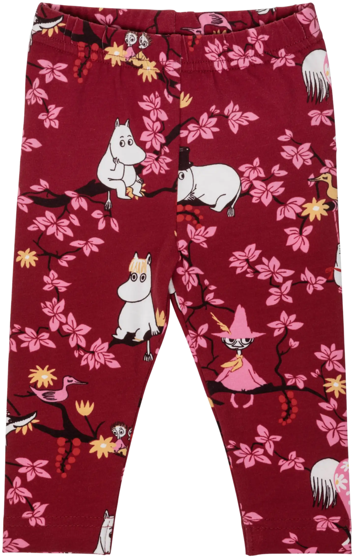 Martinex Muumi lasten legginsit Kiipeilypuu 588755 - burgundi