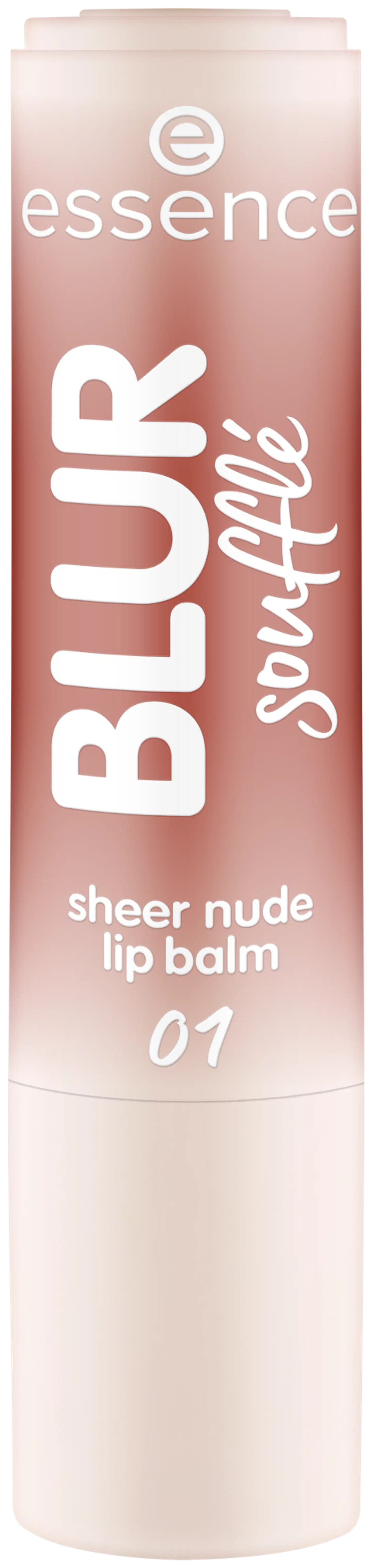 essence BLUR soufflé sheer nude lip balm 04 Nude Mauve 3 g - Nude Beige - 1