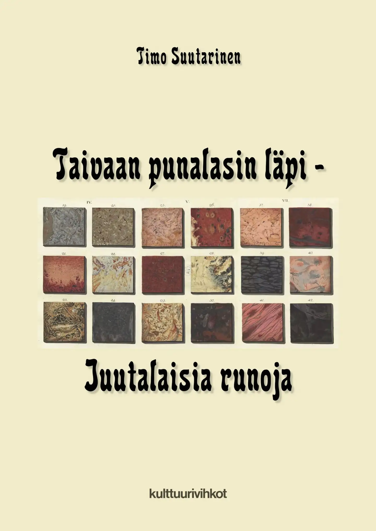 Katzenelson, Taivaan punalasin läpi - Juutalaisia runoja