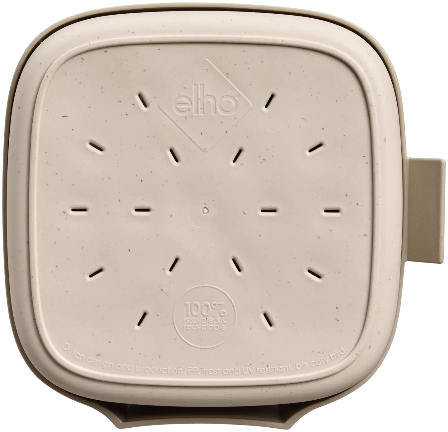 elho linnunpönttö cozy 18cmx18cmx k23cm beige - 3