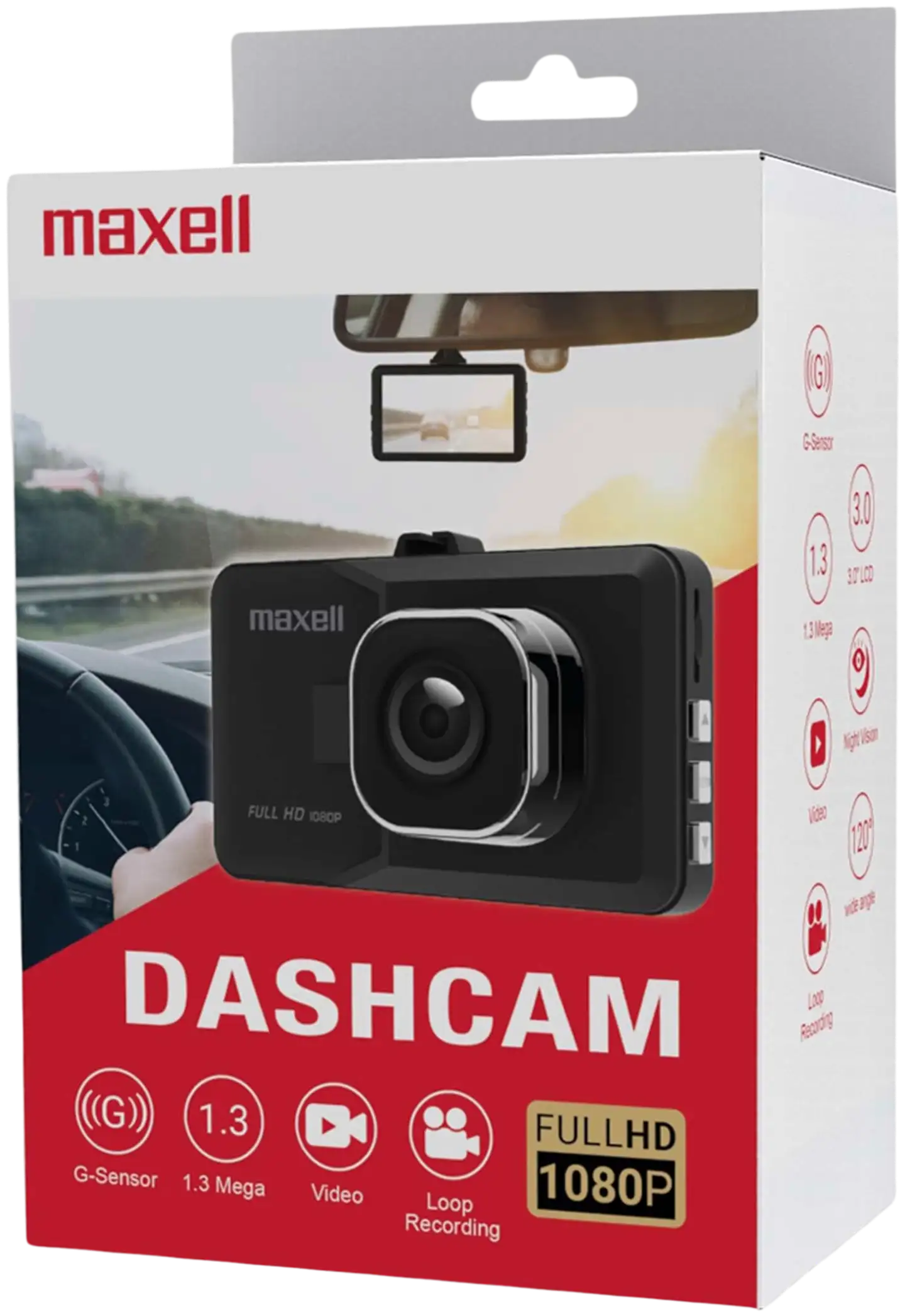 Maxell Autokamera Full HD 1080P - 2