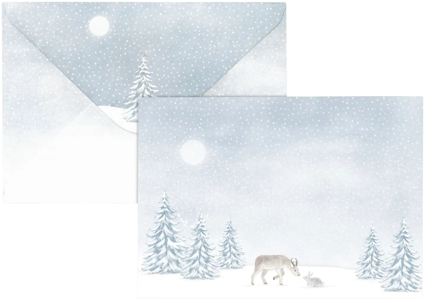 J.K. Primeco C6 Kirjekuori talvimetsä 10kpl/pkt