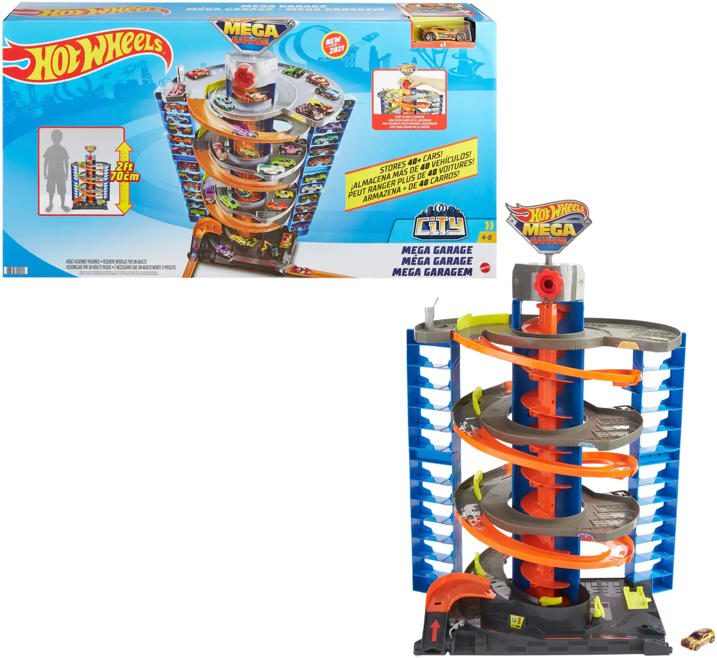 Hot Wheels city mega garage gtt95 - 1