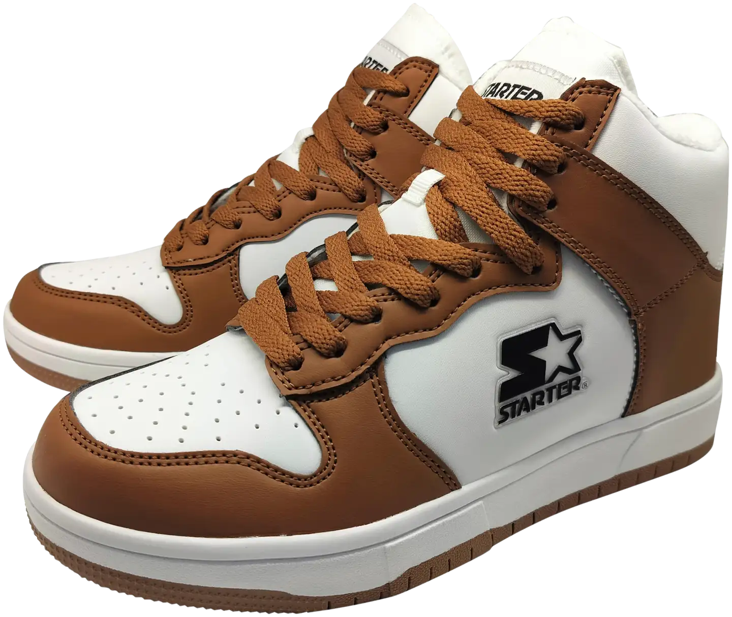 Starter naisten varsitennarit Dorrit - White/brown