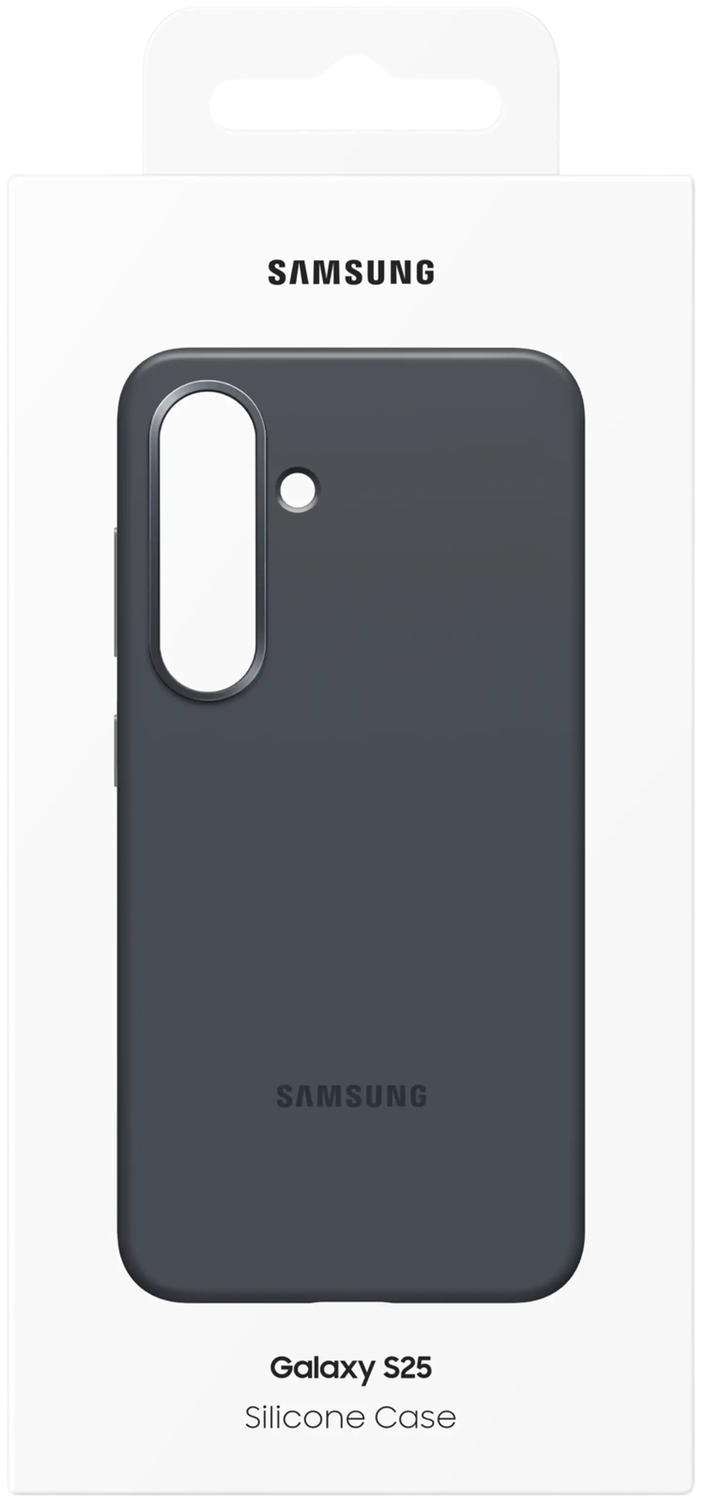 Samsung s25 suojakuori silicone case black - 6