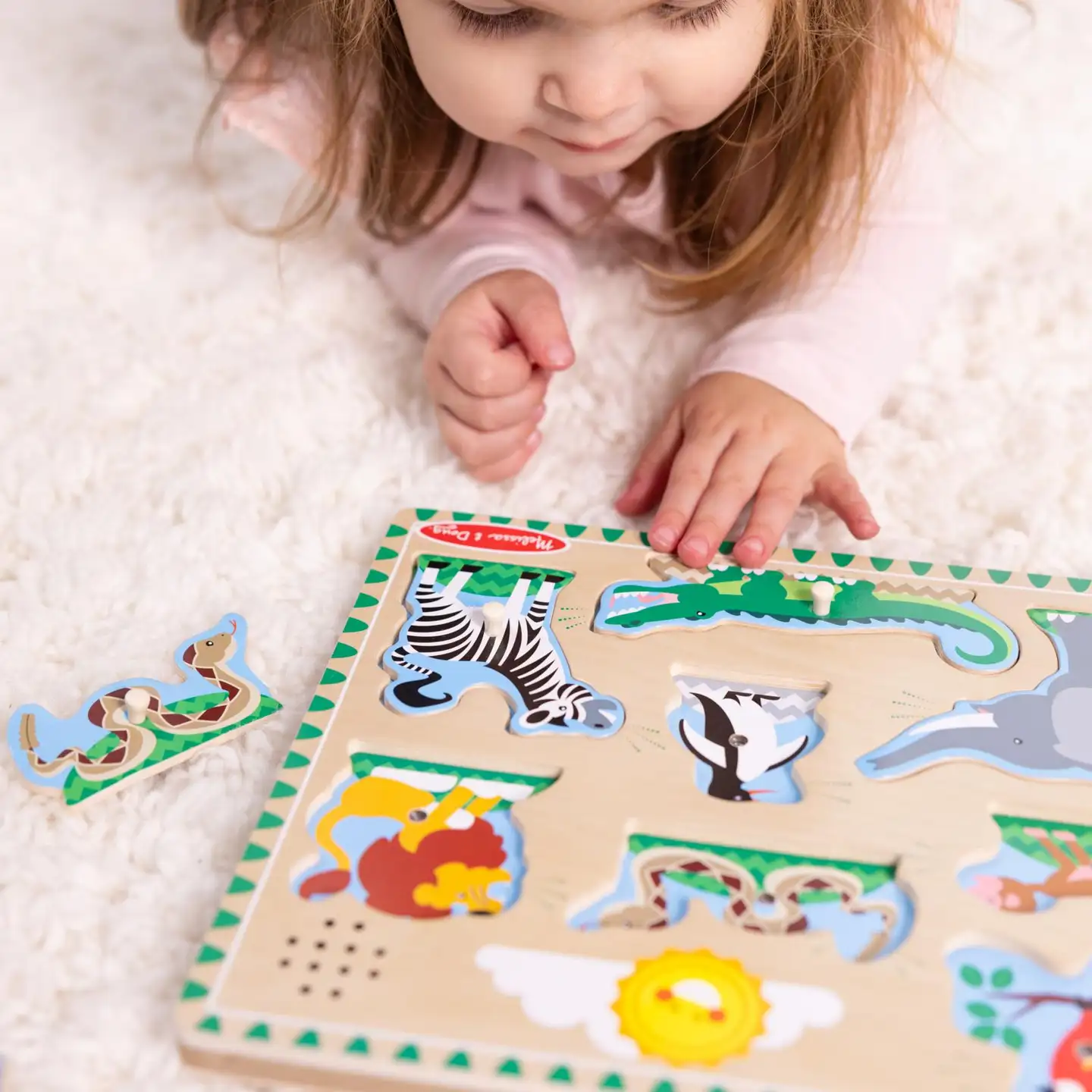 Melissa & doug Äänipalapeli Eläintarhan eläimet - 9