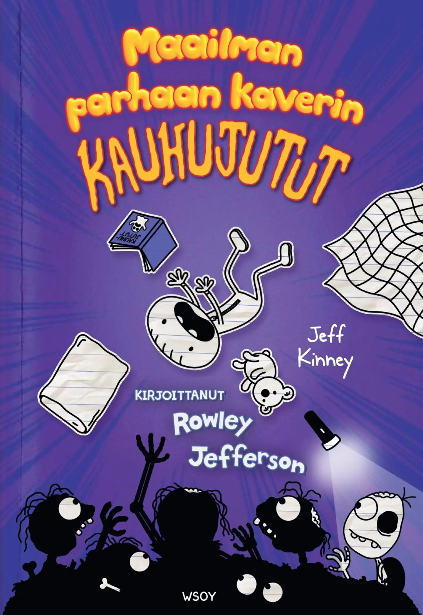 Kinney, Maailman parhaan kaverin kauhujutut. Kirjoittanut Rowley Jefferson
