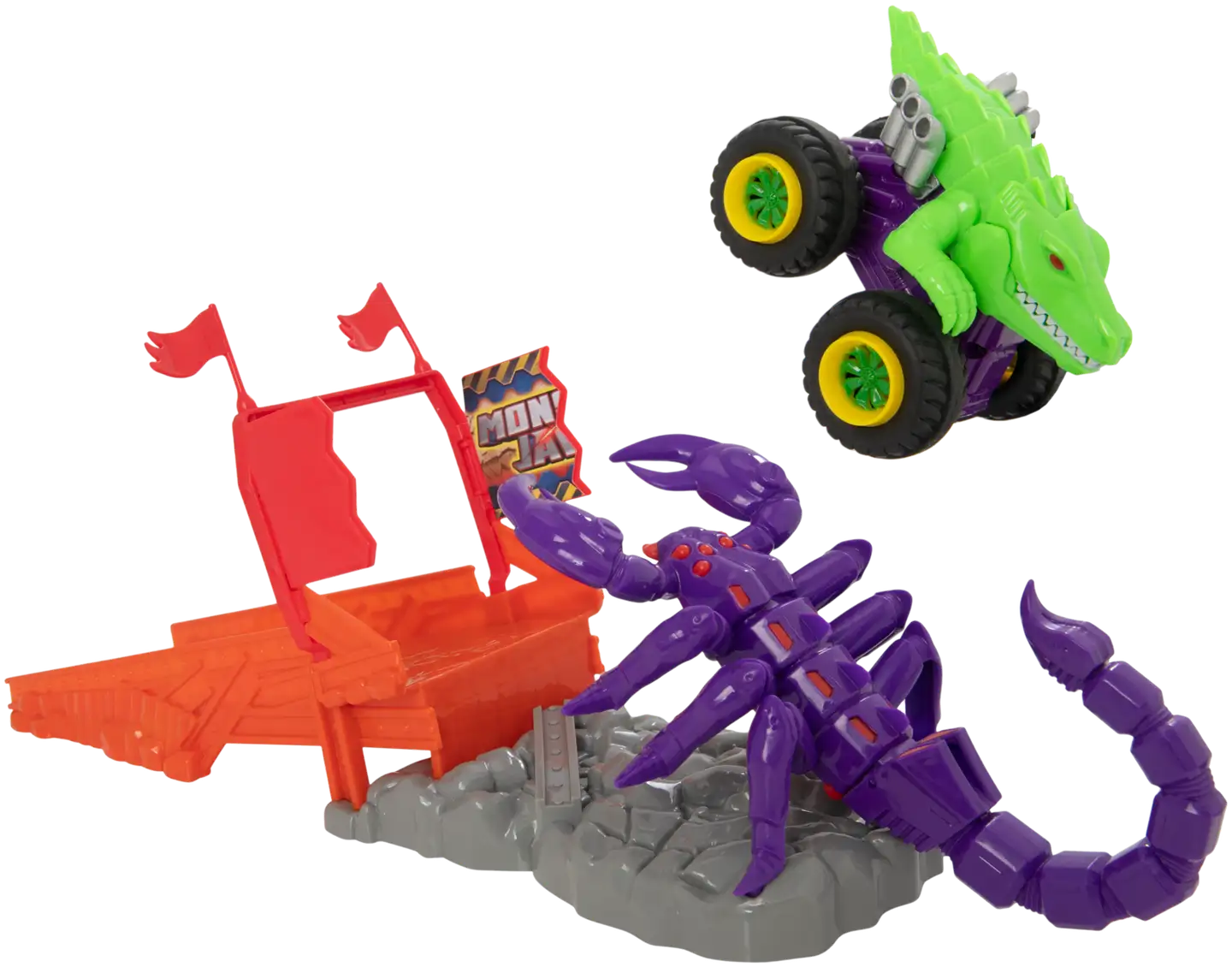 Teamsterz lelu Beast Machines Stinger Slam ja 1 Monster Jaws ajoneuvo - 5