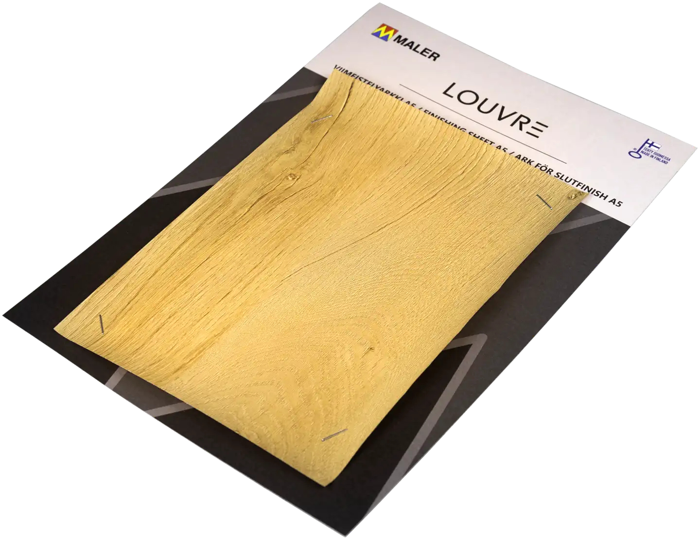 Maler Louvre viimeistelyarkki A5 tammi viilu