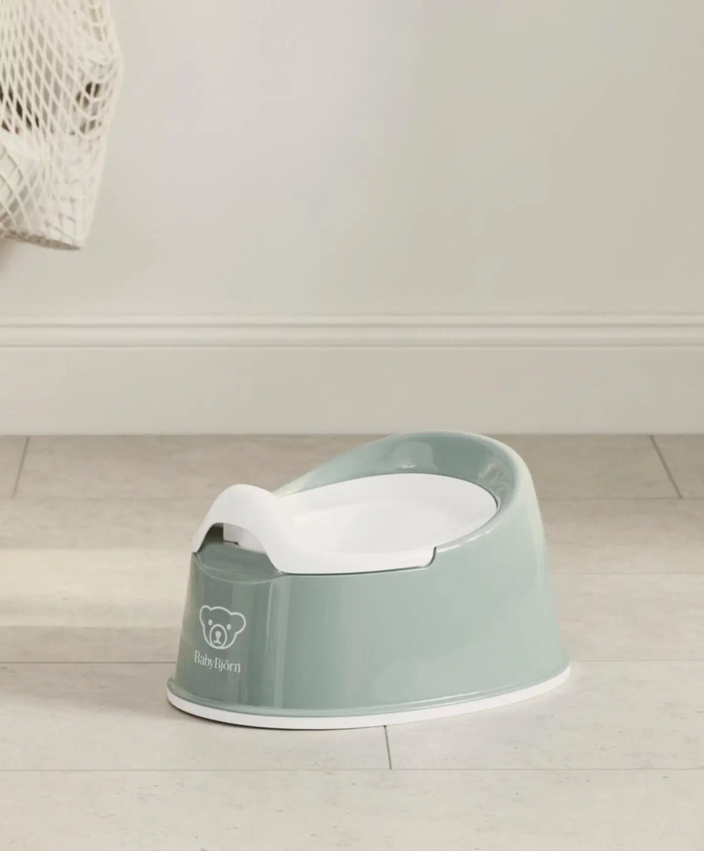 BabyBjörn smart potta - syvä vihreä/valkoinen - 8