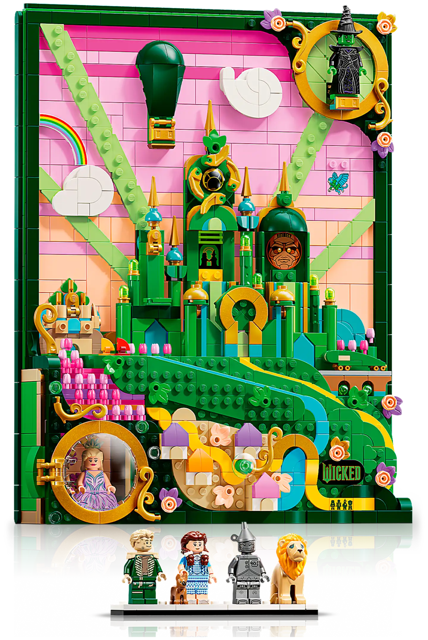 LEGO® Wicked 75685 Emerald City ‑taideteos - 8