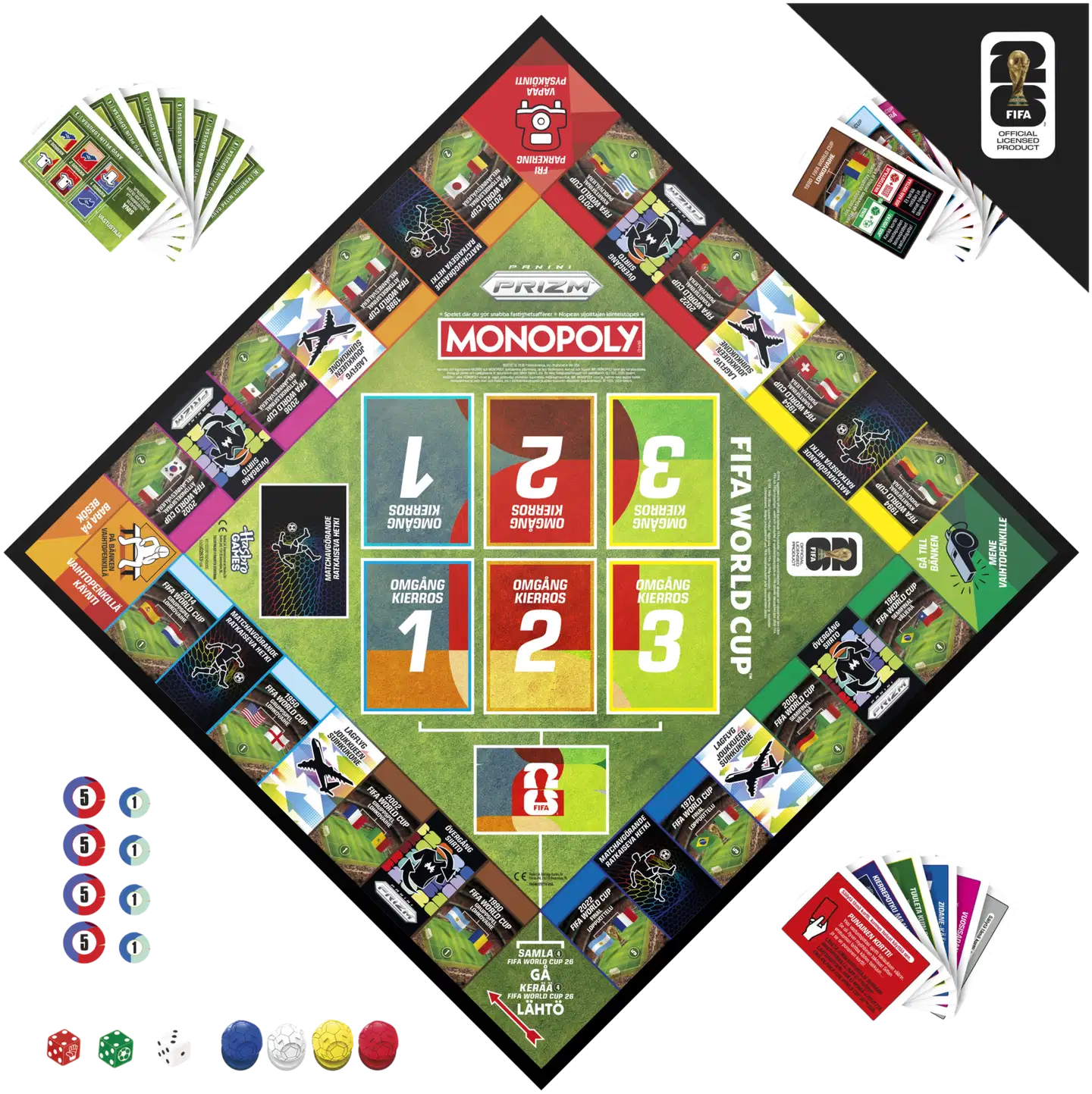 Monopoly lautapeli Fifa (suomen- ja ruotsinkielinen) - 2