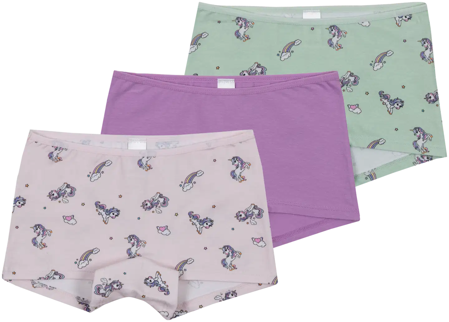 House lasten bokserialushousut tyttöjen malli Yksisarvinen 230H263210 3-pack - MULTICOLOR - 1