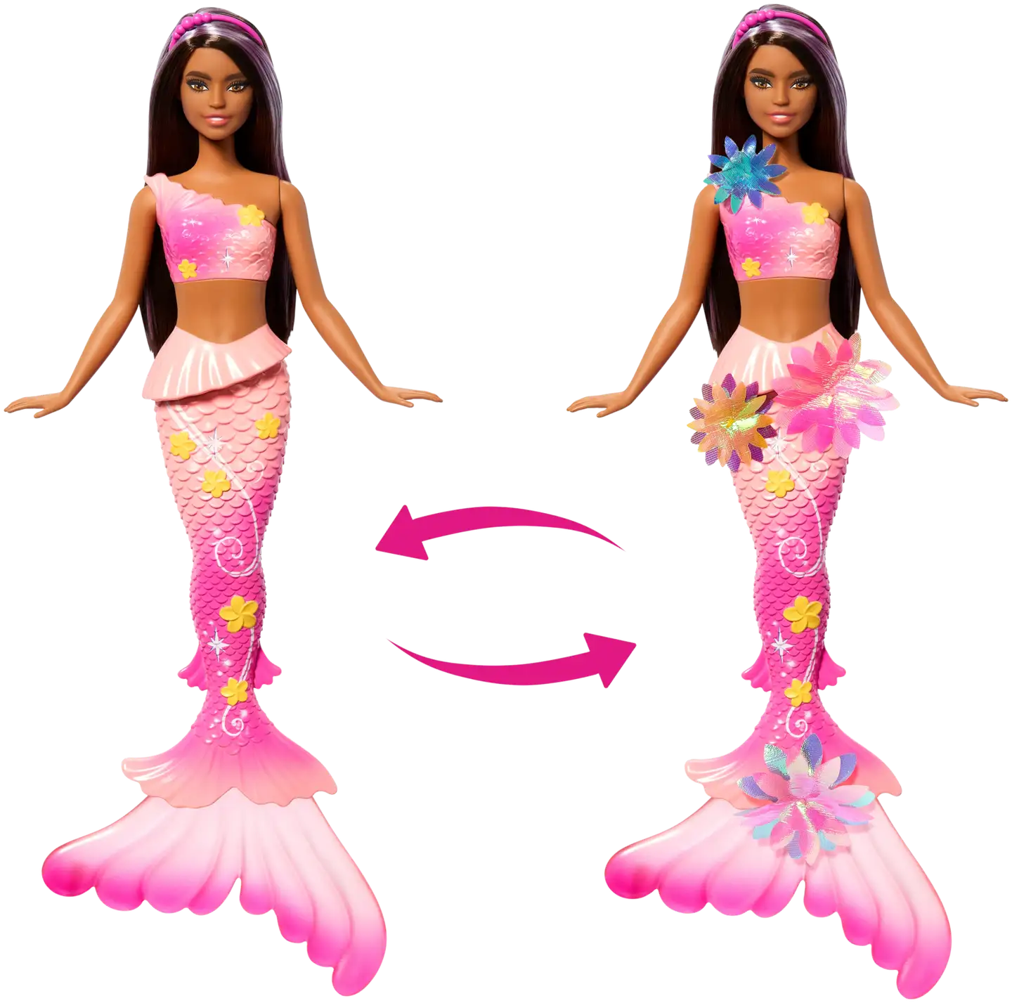 Barbie Blooming Mermaid -Nukke Pinkki - 3