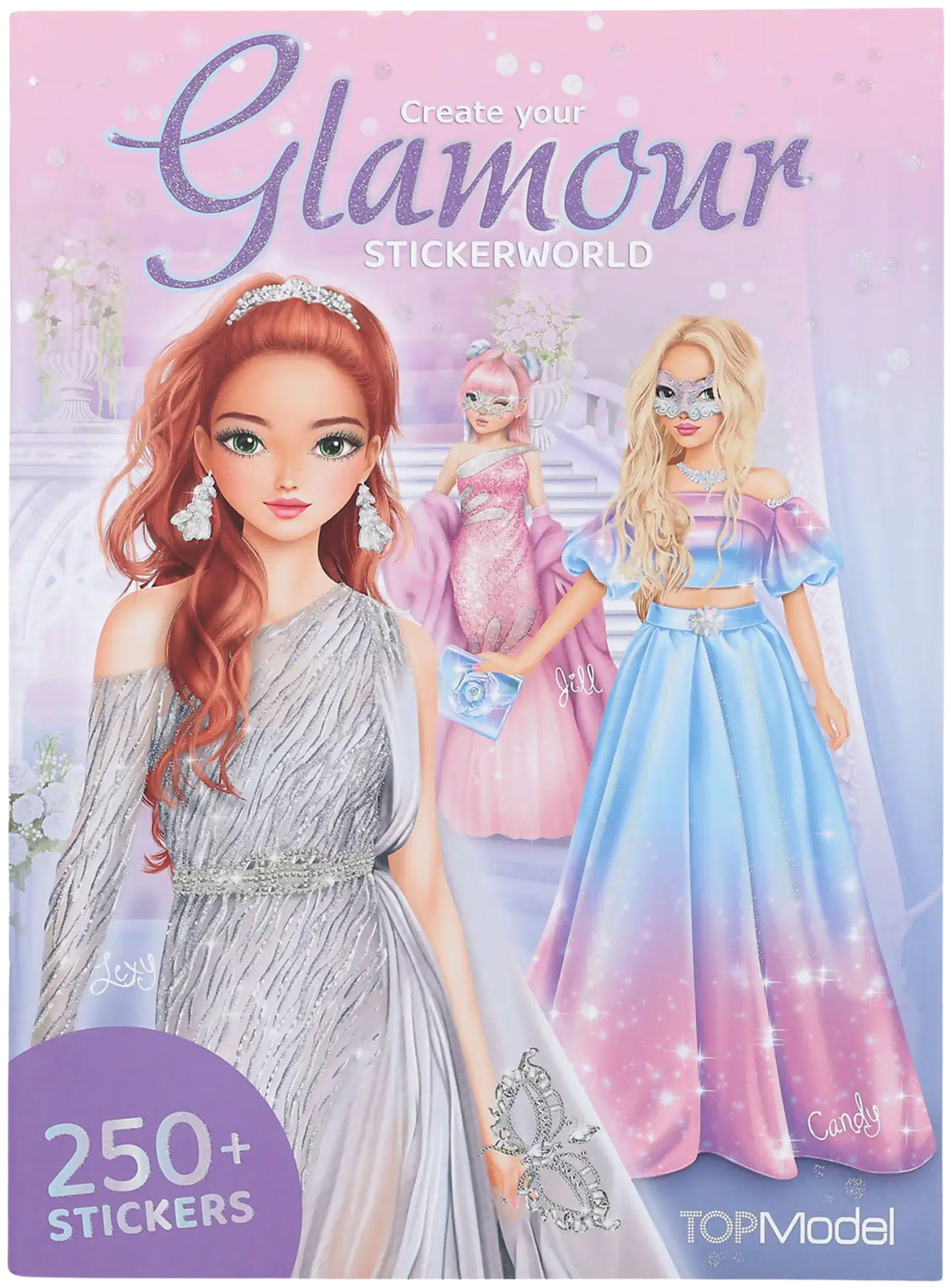 TOPModel Glamour Stickerworld tarrakirja - 1