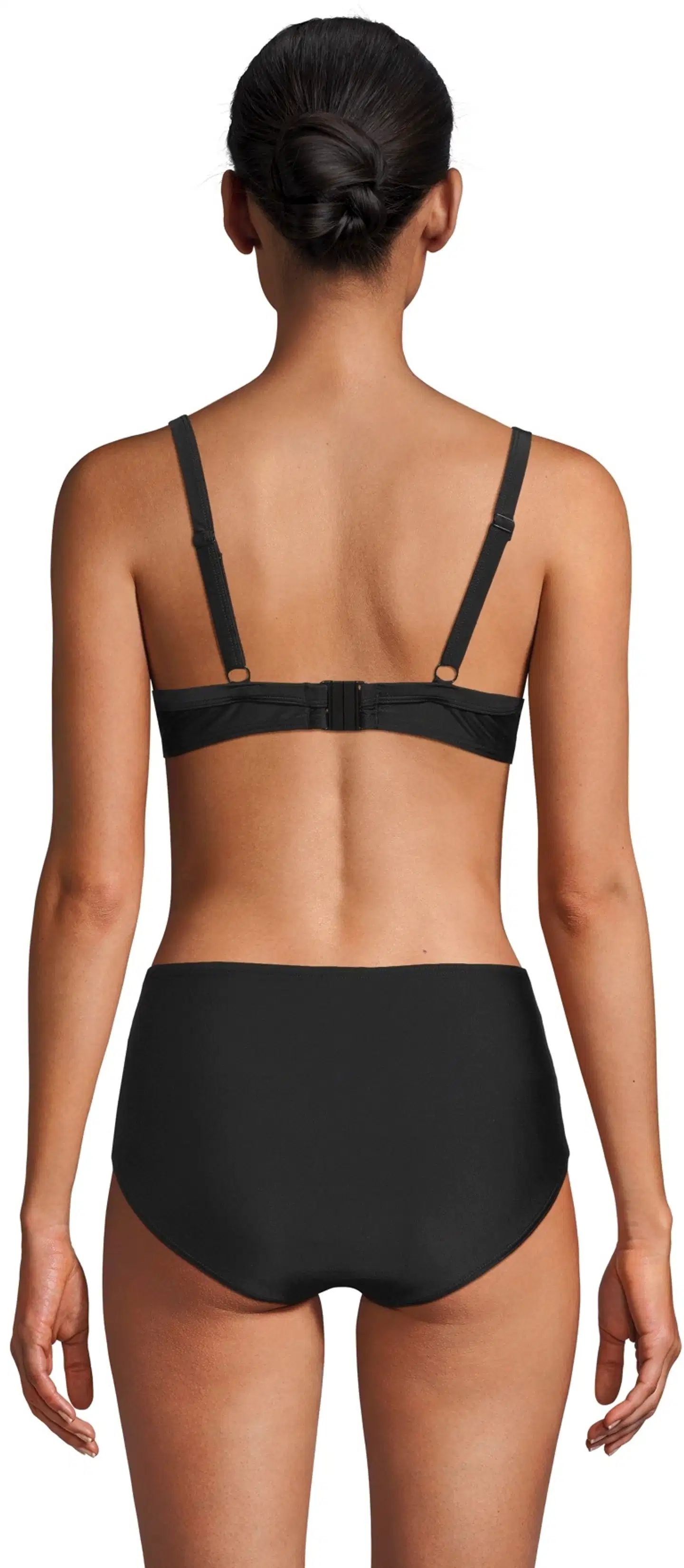 Actuelle naisten bikinialaosa high waist 215A022502 - BLACK - 3