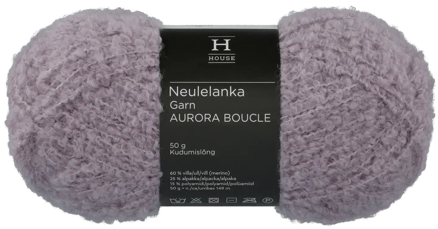 House lanka Aurora boucle 50g lavender