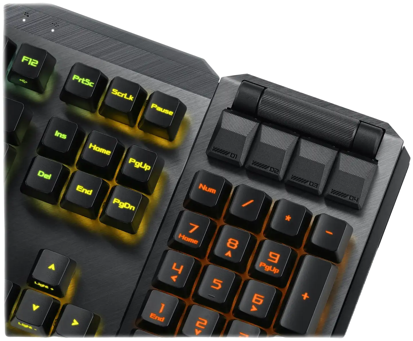 ASUS pelinäppäimistö Claymore II - 12